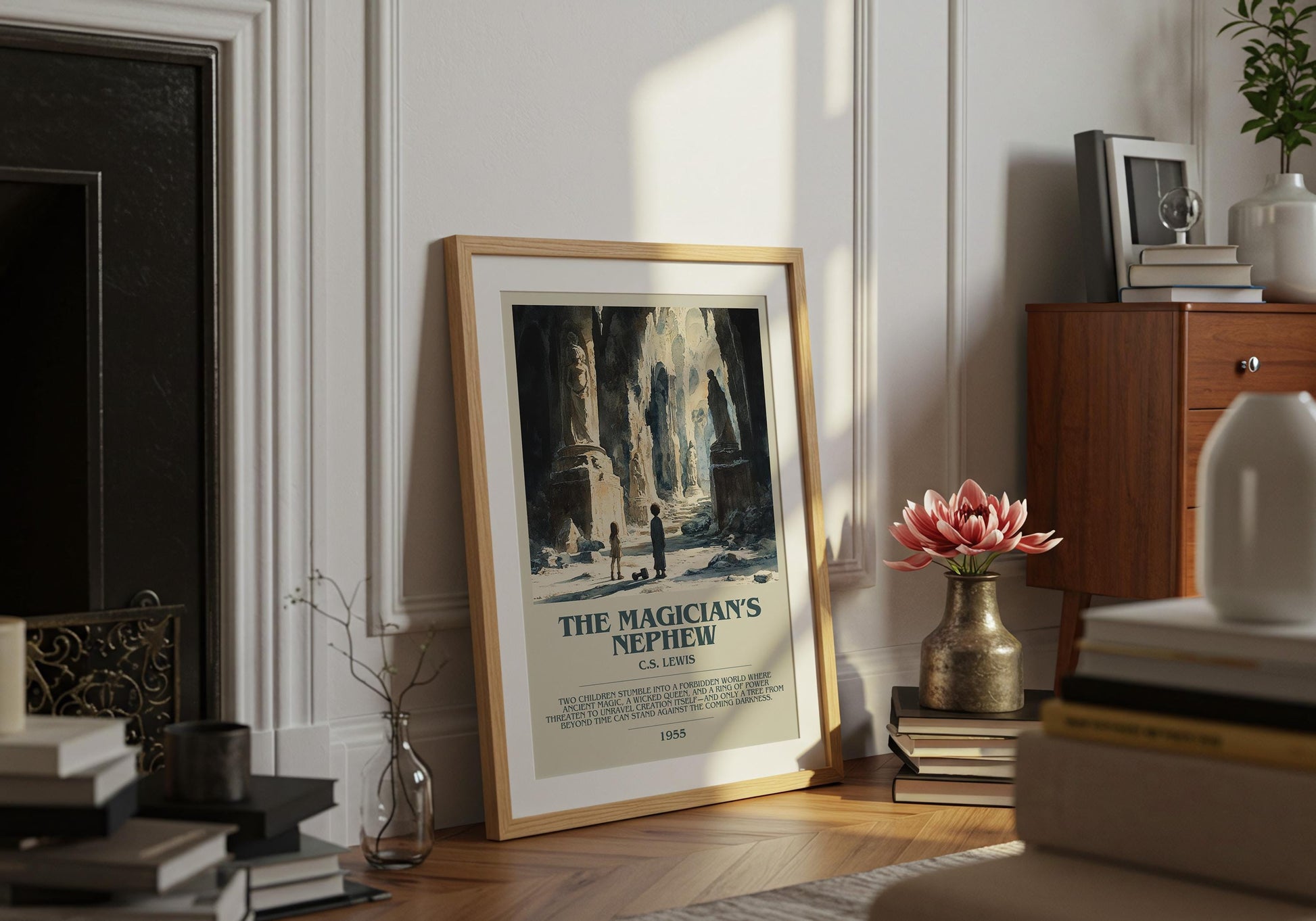 The Magicians Nephew by C.S. Lewis | Descriptive Book Poster | Modern