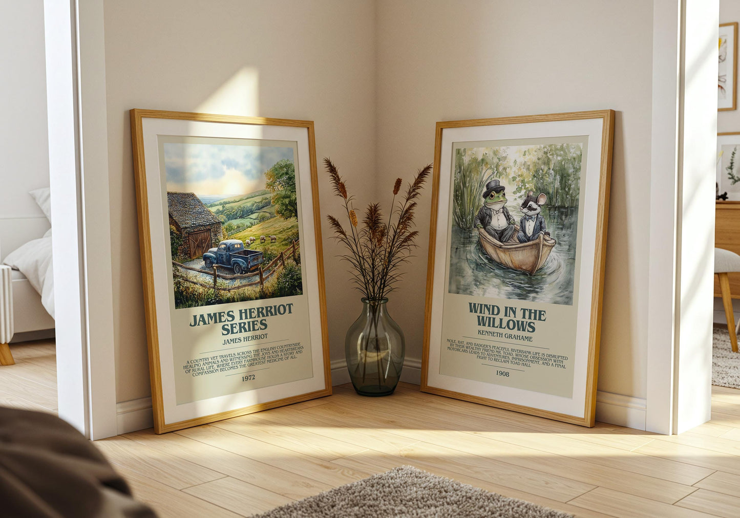 James Herriot Series by James Herriot | Descriptive Book Poster | Modern