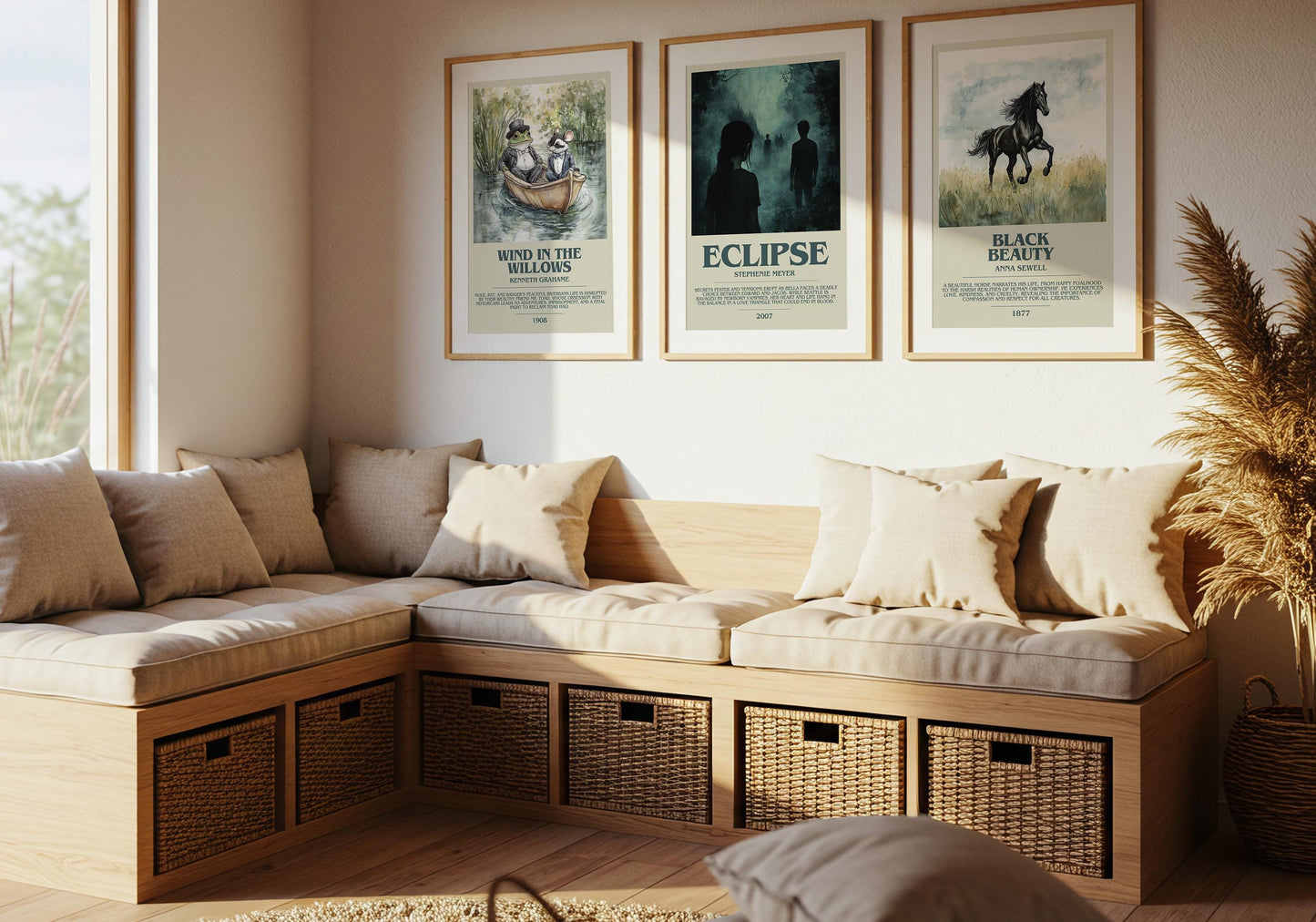 Eclipse by Stephanie Meyer | Descriptive Book Poster | Modern