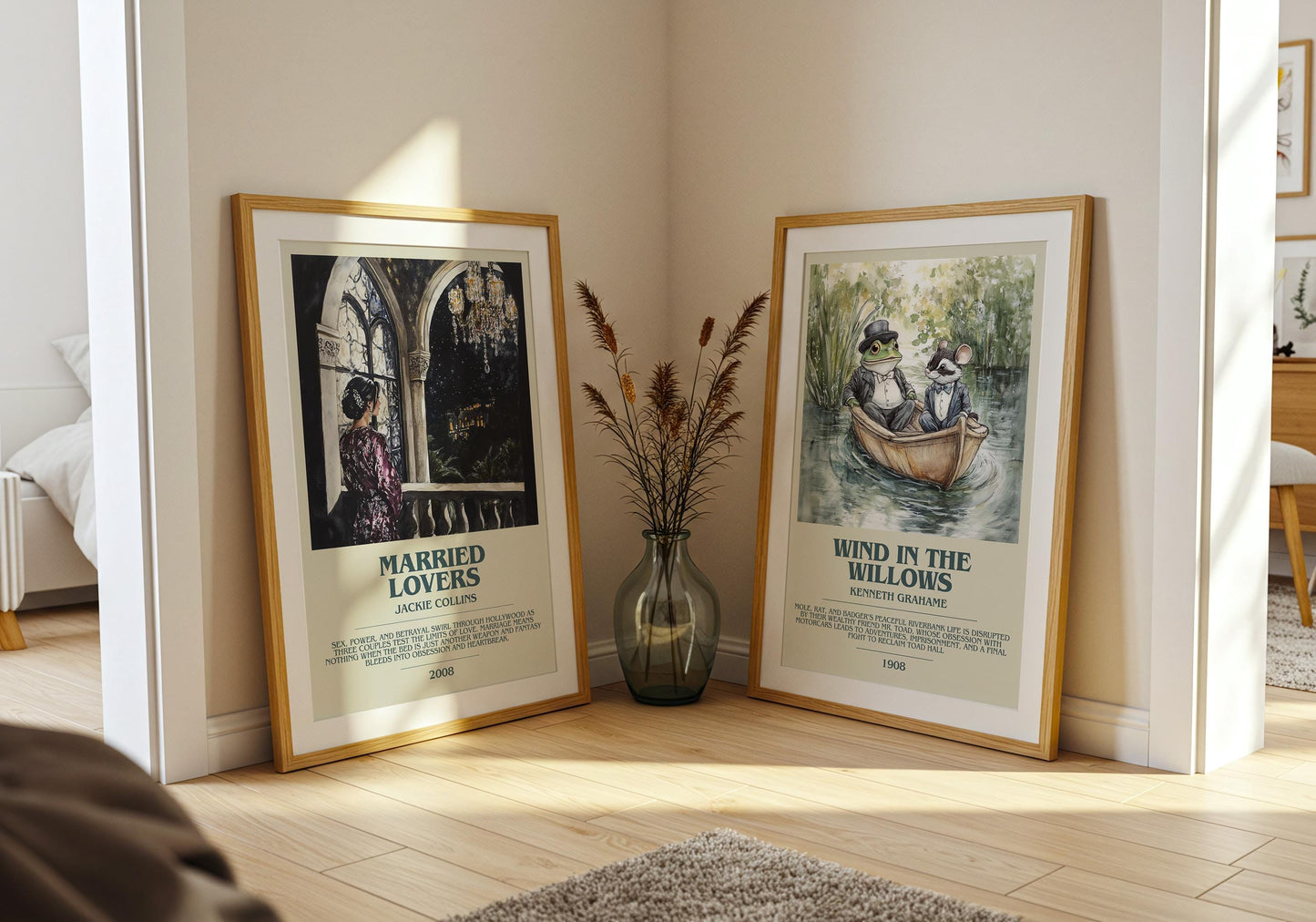 Married Lovers by Jackie Collins | Descriptive Book Poster | Modern