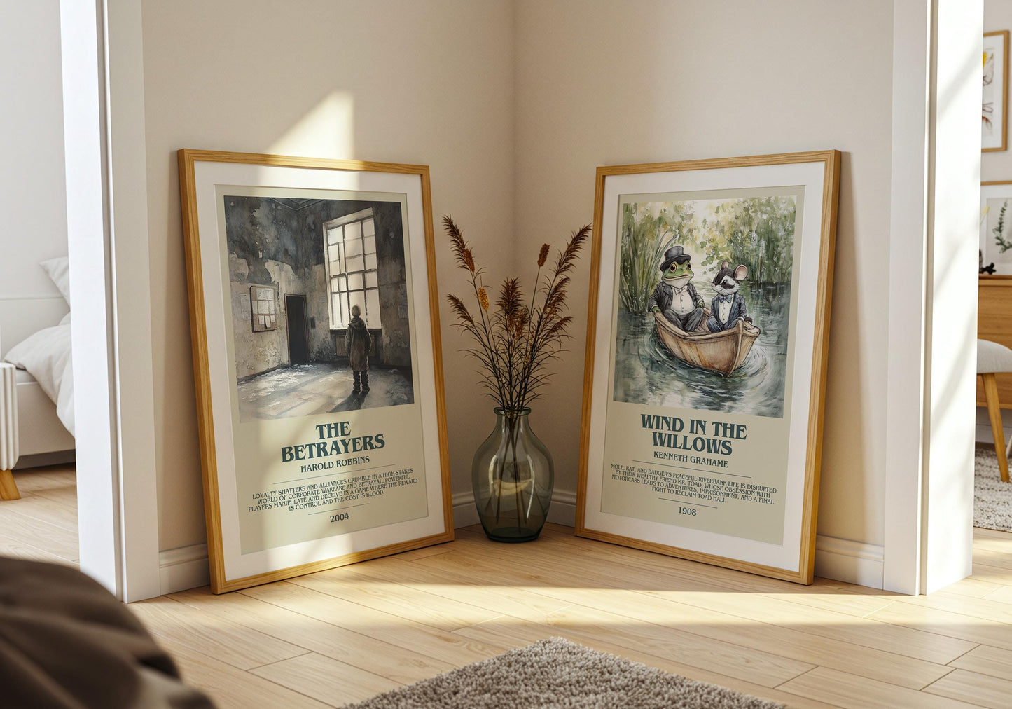 The Betrayers by Harold Robbins | Descriptive Book Poster | Modern