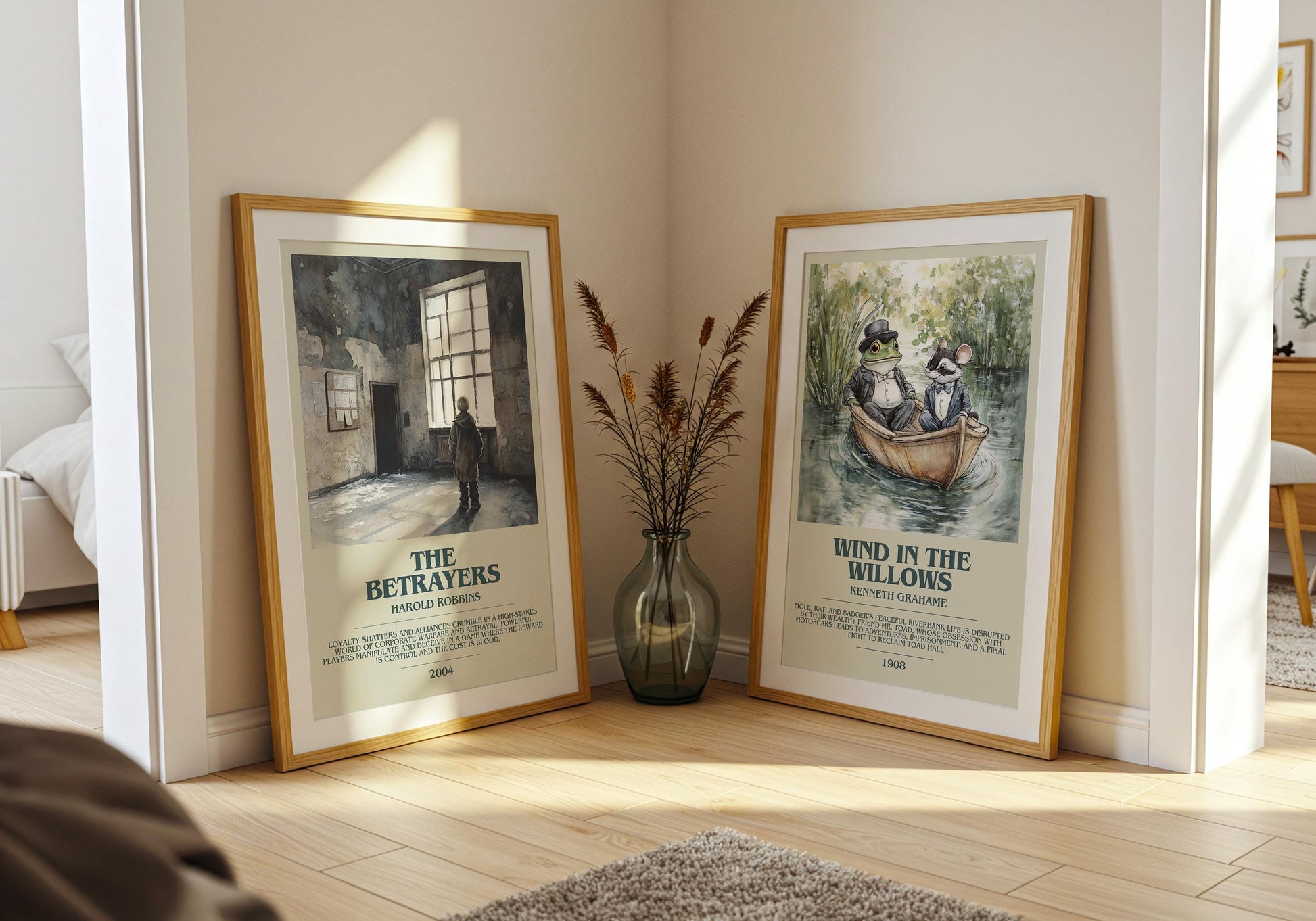 The Betrayers by Harold Robbins | Descriptive Book Poster | Modern