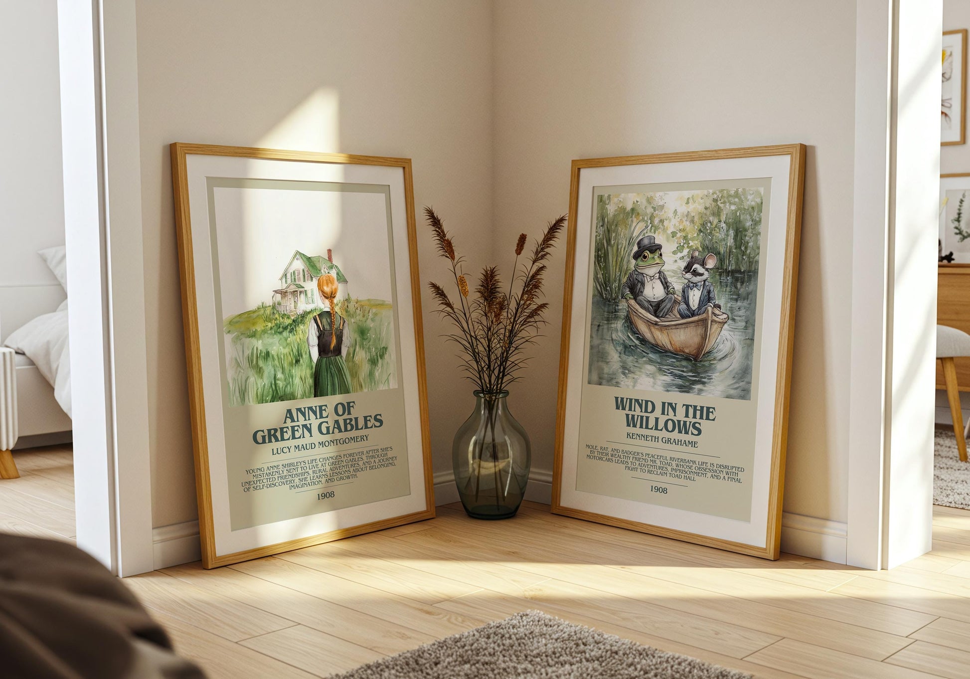 Anne Of Green Gables by Lucy Maud Montgomery | Descriptive Book Poster | Modern