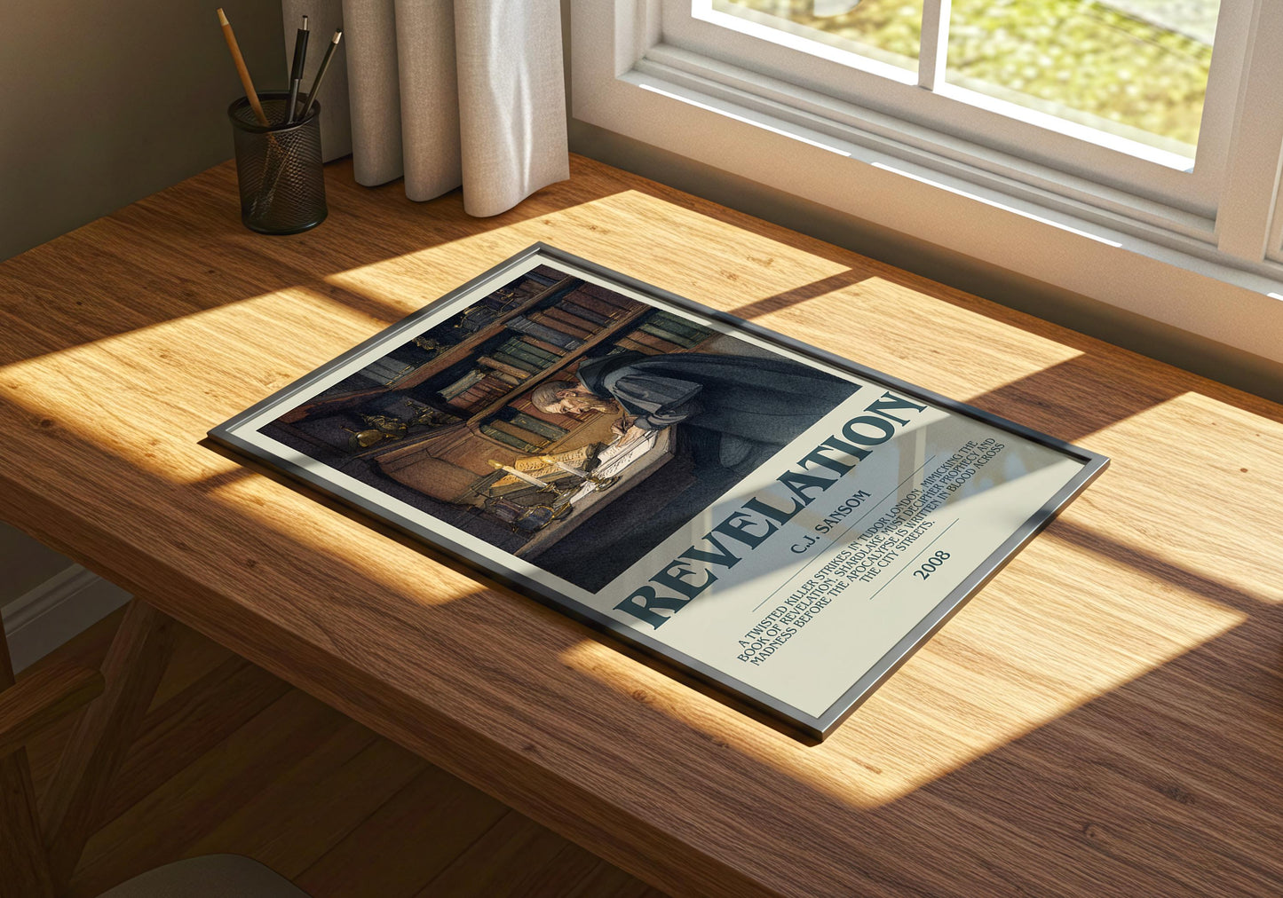 Revelation by C.J Sansom | Descriptive Book Poster | Modern