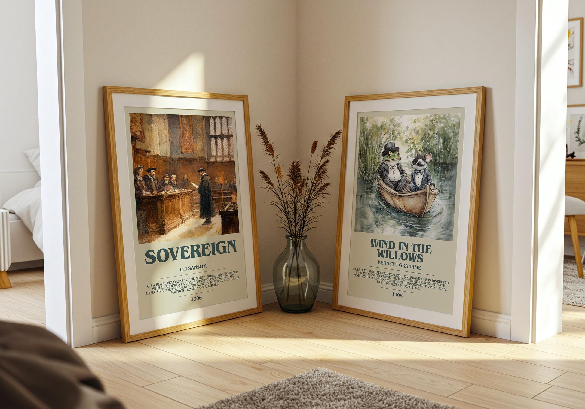 Sovereign by C.J Sansom | Descriptive Book Poster | Modern