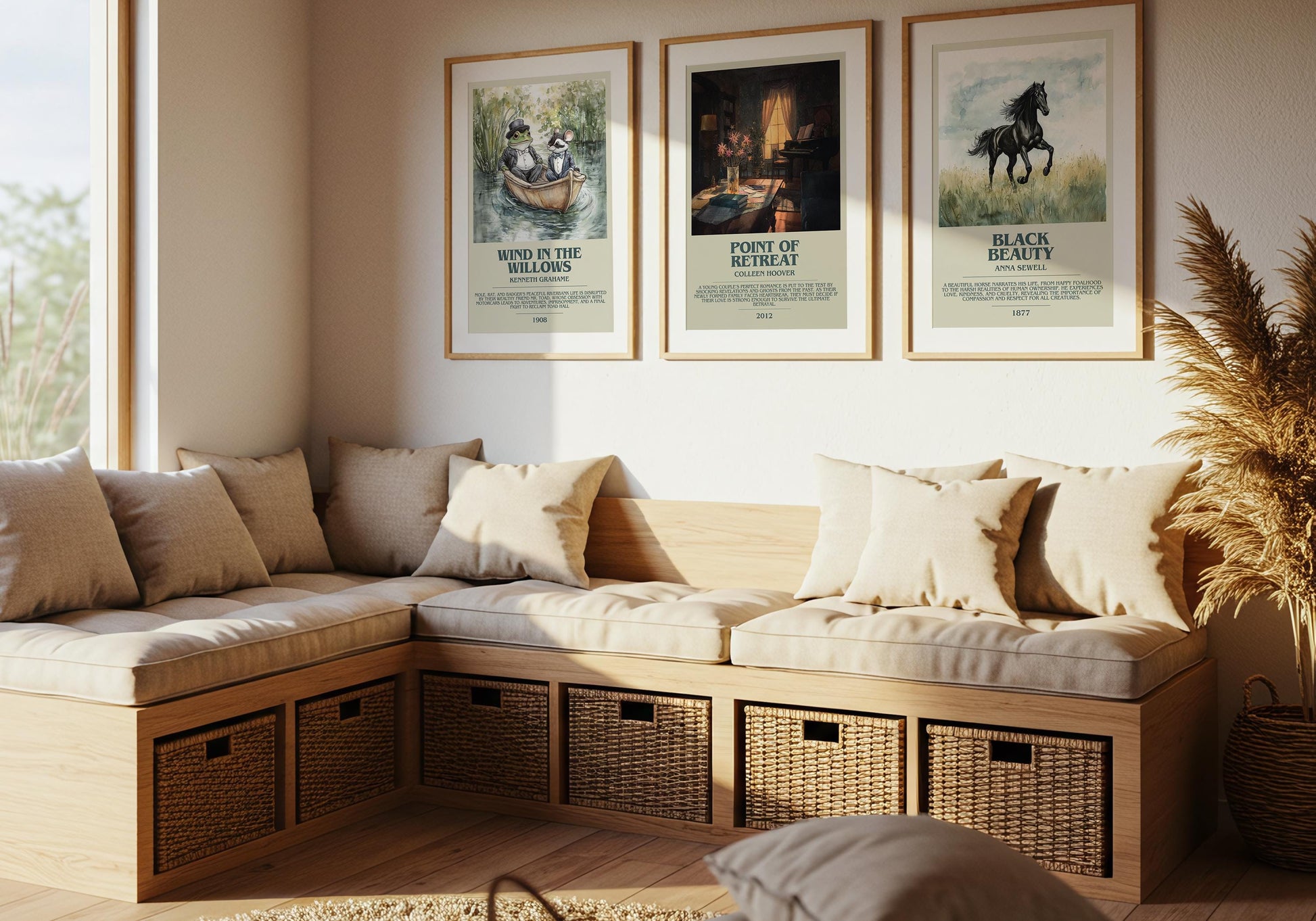 Point Of Retreat by Colleen Hoover | Descriptive Book Poster | Modern