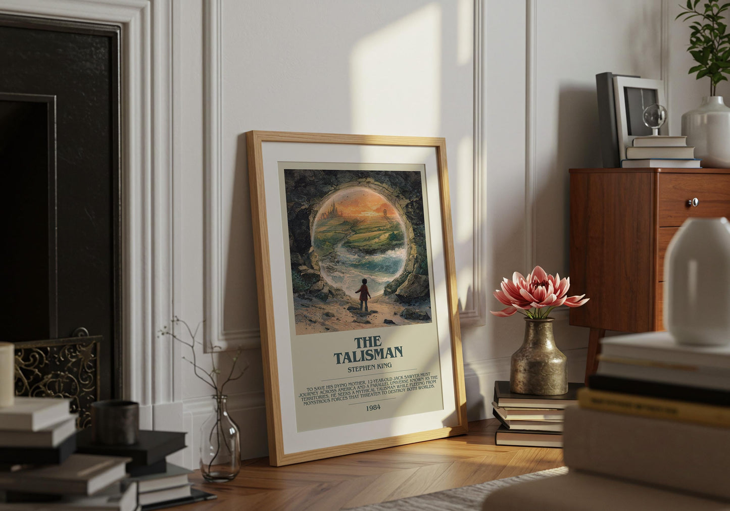 The Talisman by Stephen King | Descriptive Book Poster | Modern