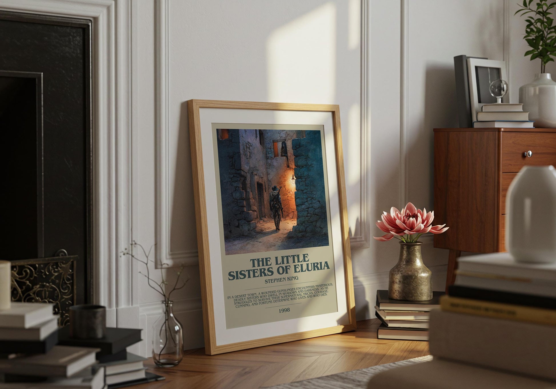 The Little Sisters Of Eluria by Stephen King | Descriptive Book Poster | Modern