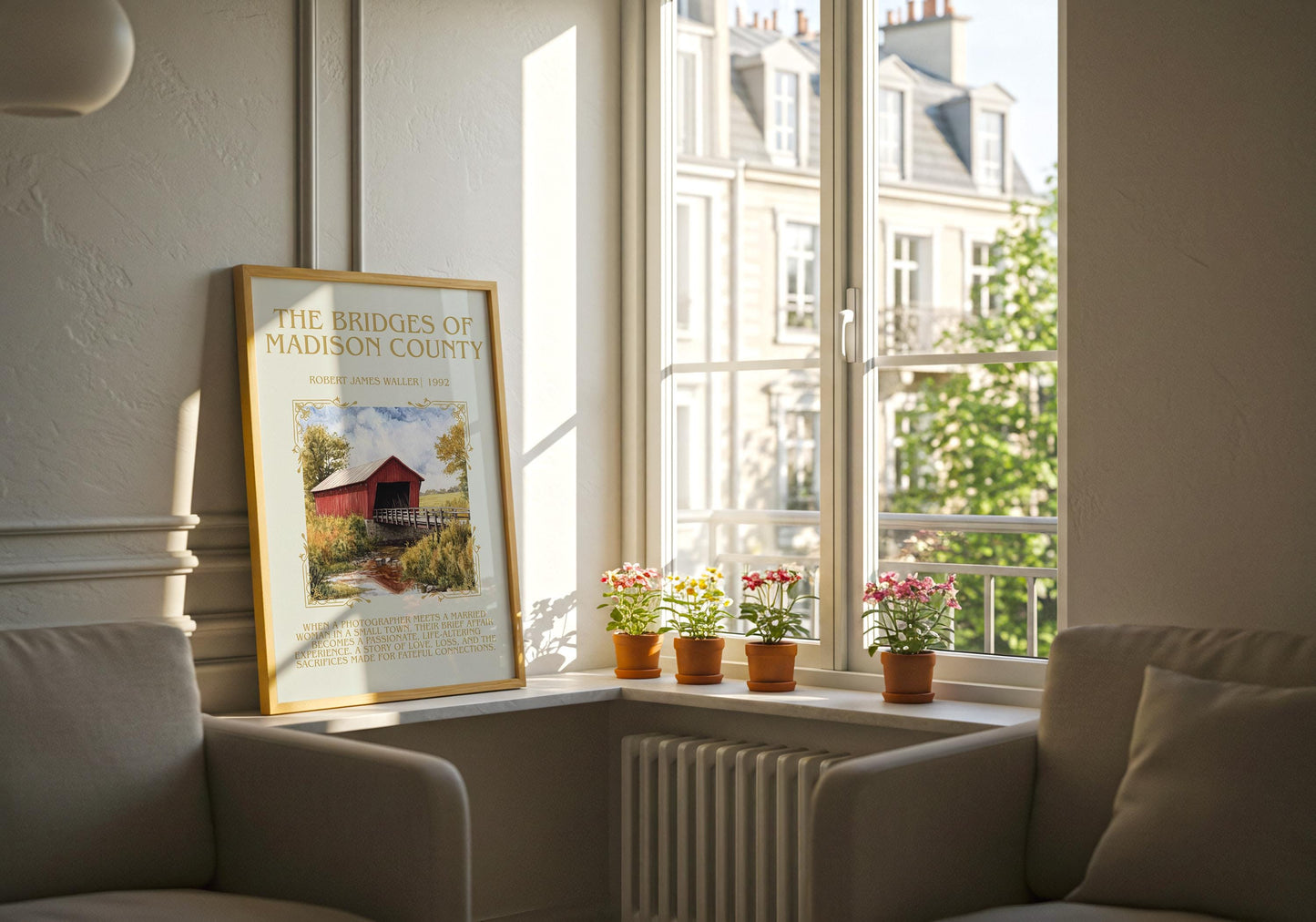 The Bridges Of Madison County by Robert James Waller | Descriptive Book Poster | Blurby