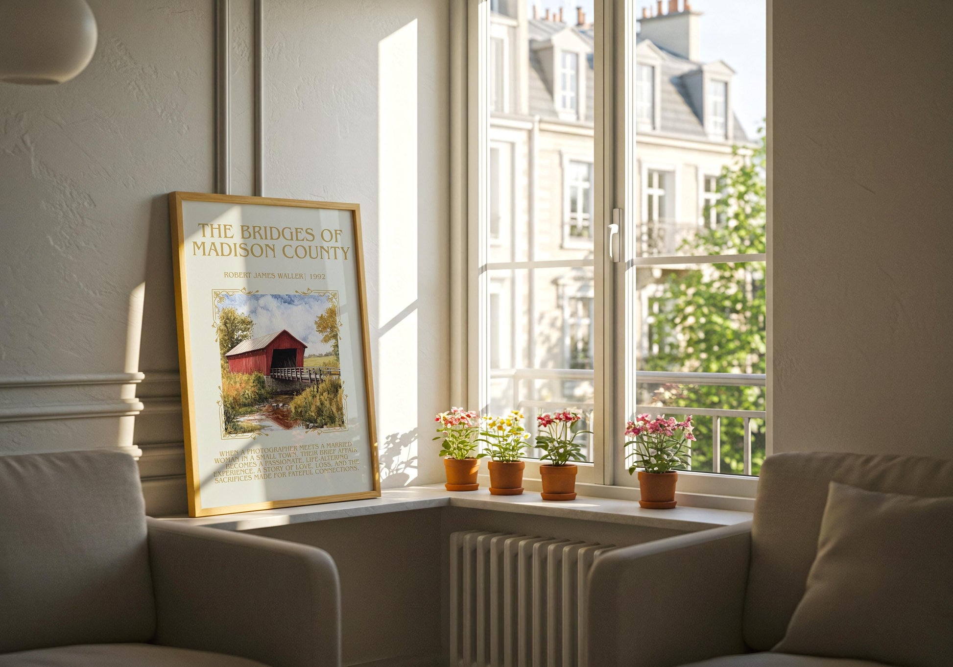 The Bridges Of Madison County by Robert James Waller | Descriptive Book Poster | Blurby