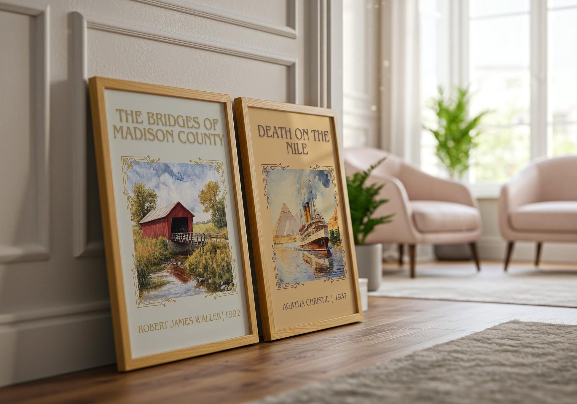 The Bridges of Madison County by Robert James Waller | Descriptive Book Poster | Minimalist