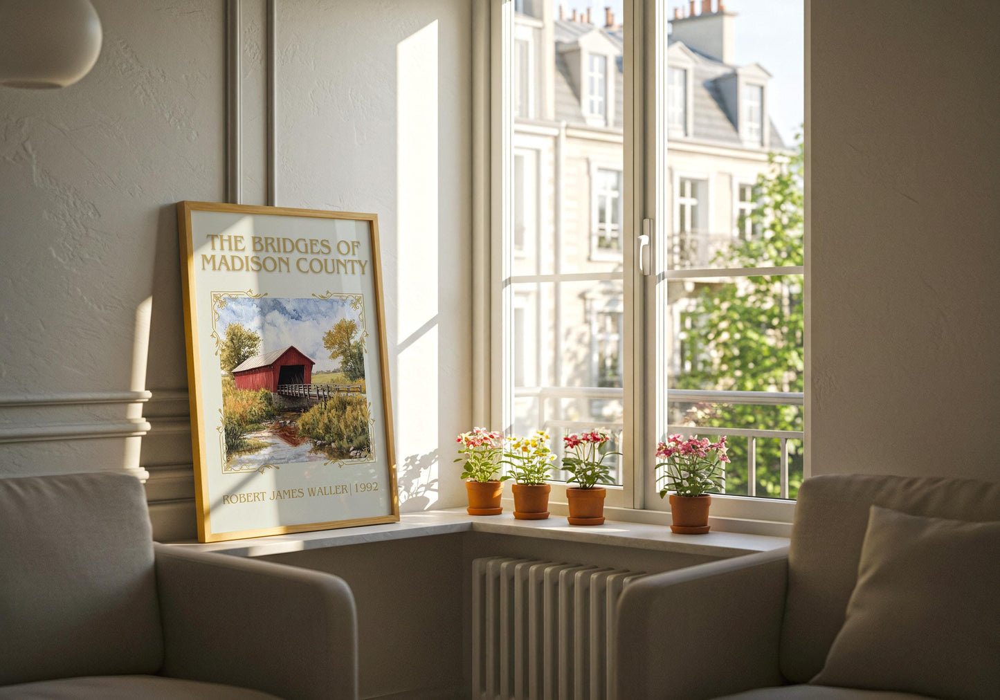 The Bridges of Madison County by Robert James Waller | Descriptive Book Poster | Minimalist