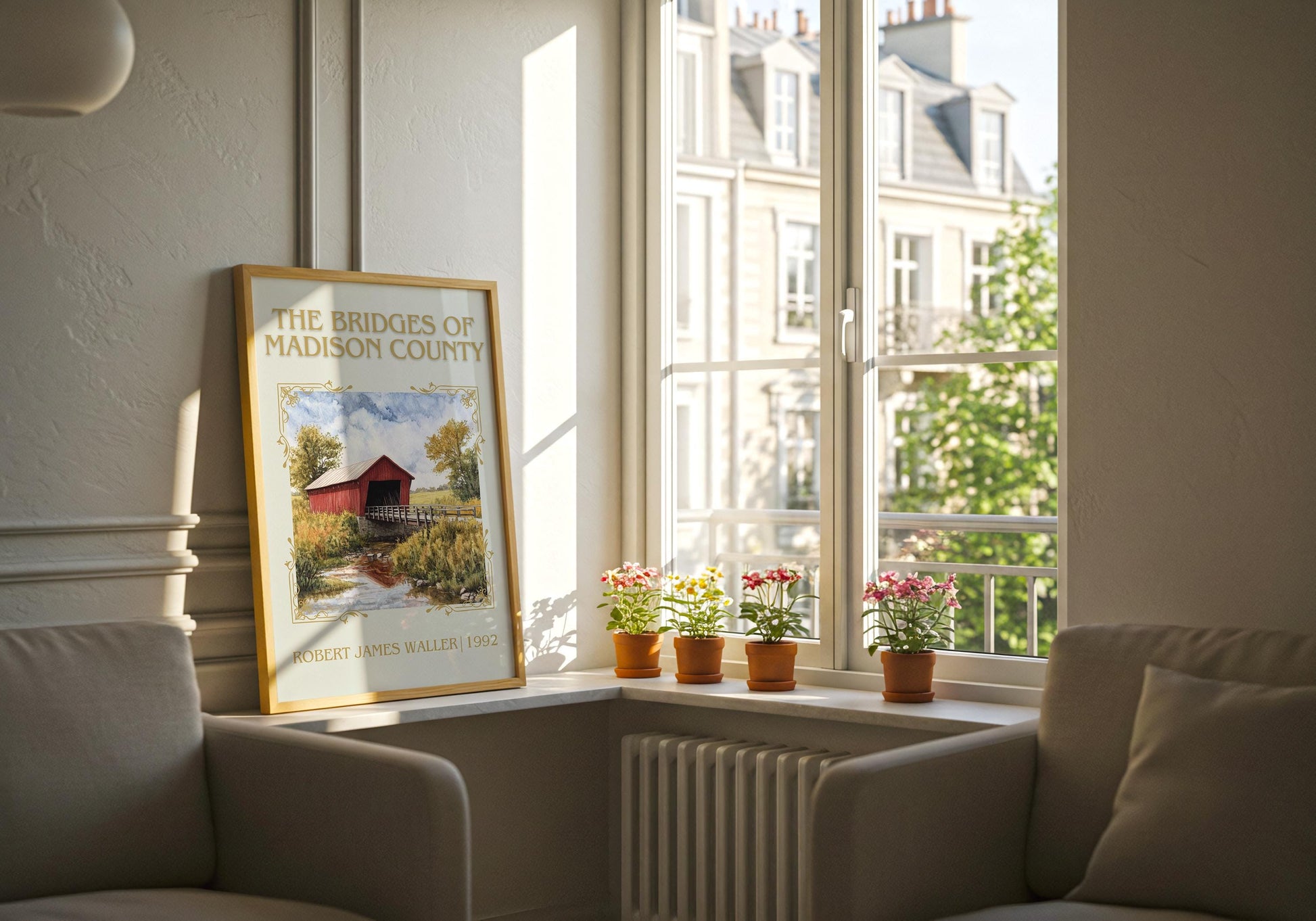 The Bridges of Madison County by Robert James Waller | Descriptive Book Poster | Minimalist