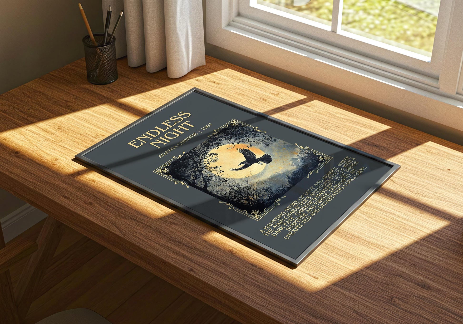 Endless Night by Agatha Christie | Descriptive Book Poster | Blurby