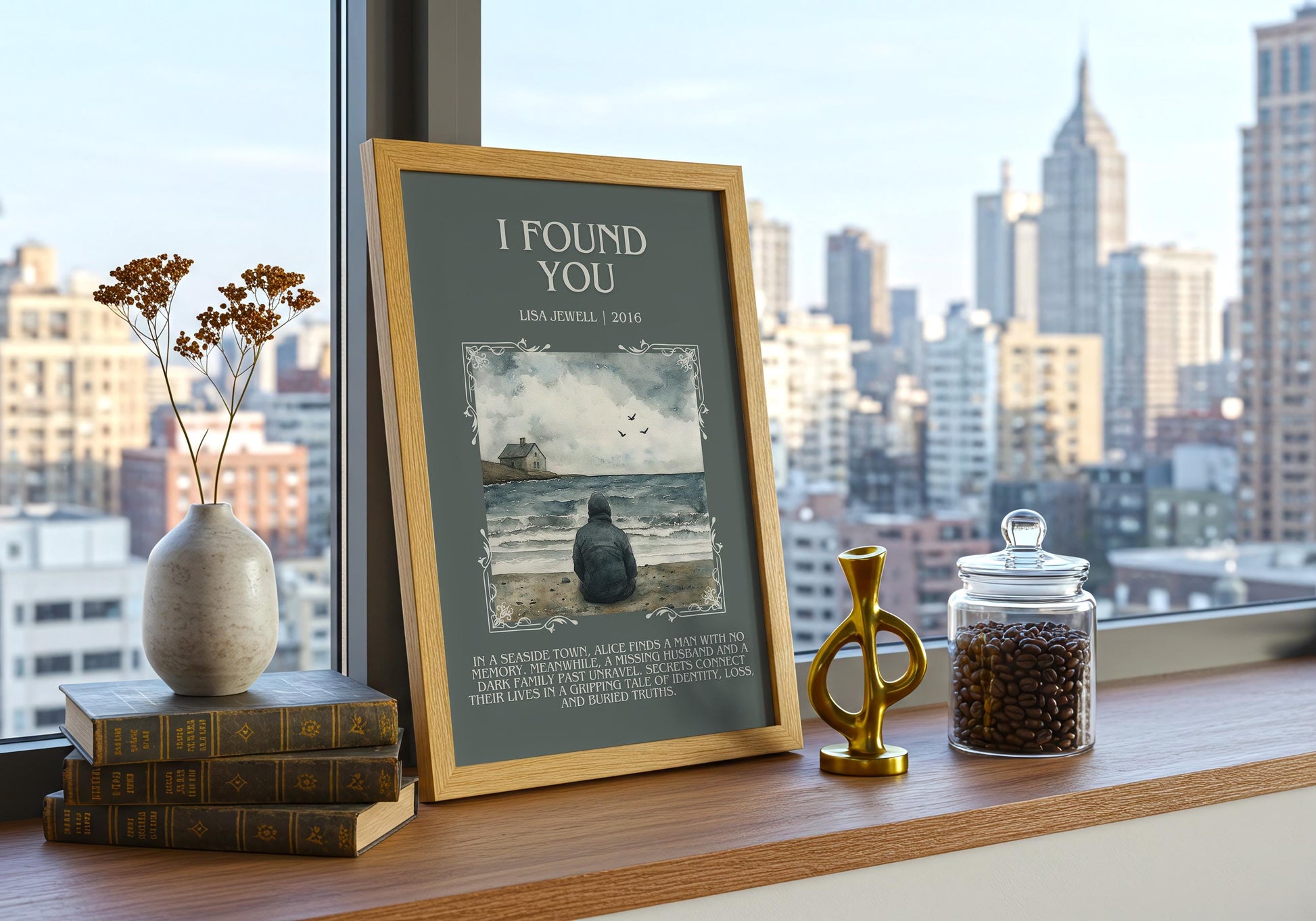 I Found You by Lisa Jewell | Descriptive Book Poster | Blurby