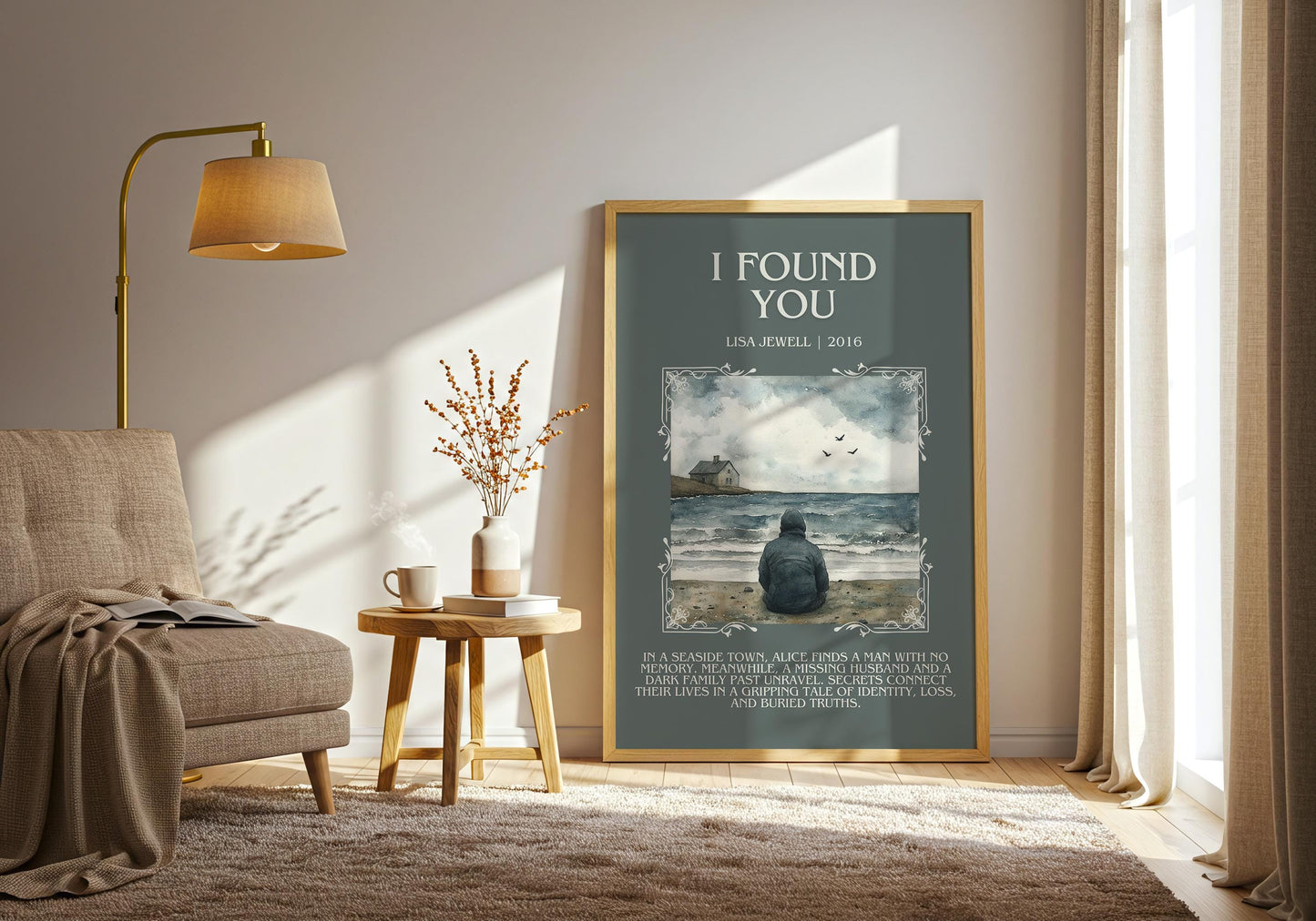 I Found You by Lisa Jewell | Descriptive Book Poster | Blurby