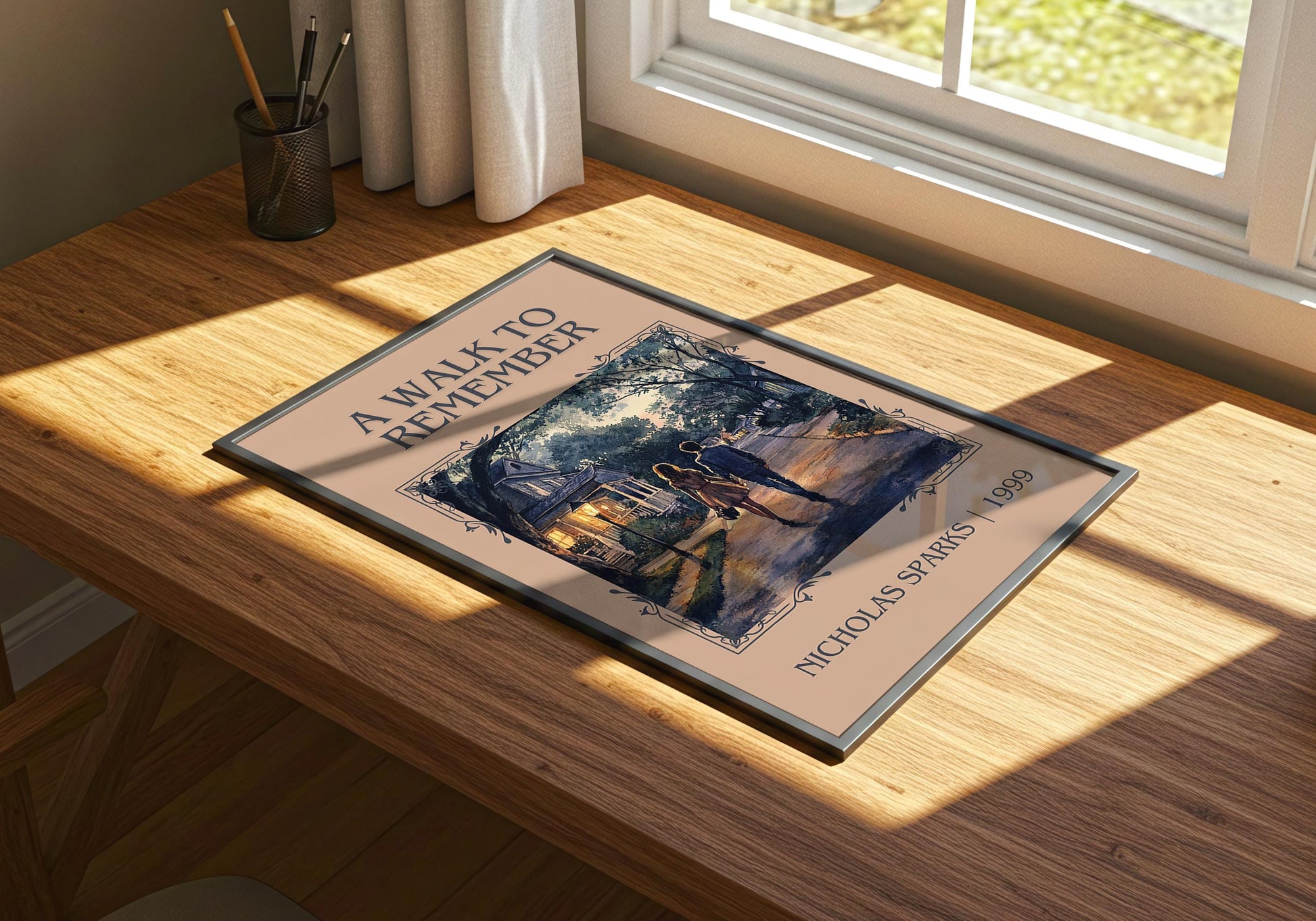 A Walk To Remember by Nicholas Sparks | Descriptive Book Poster | Minimalist