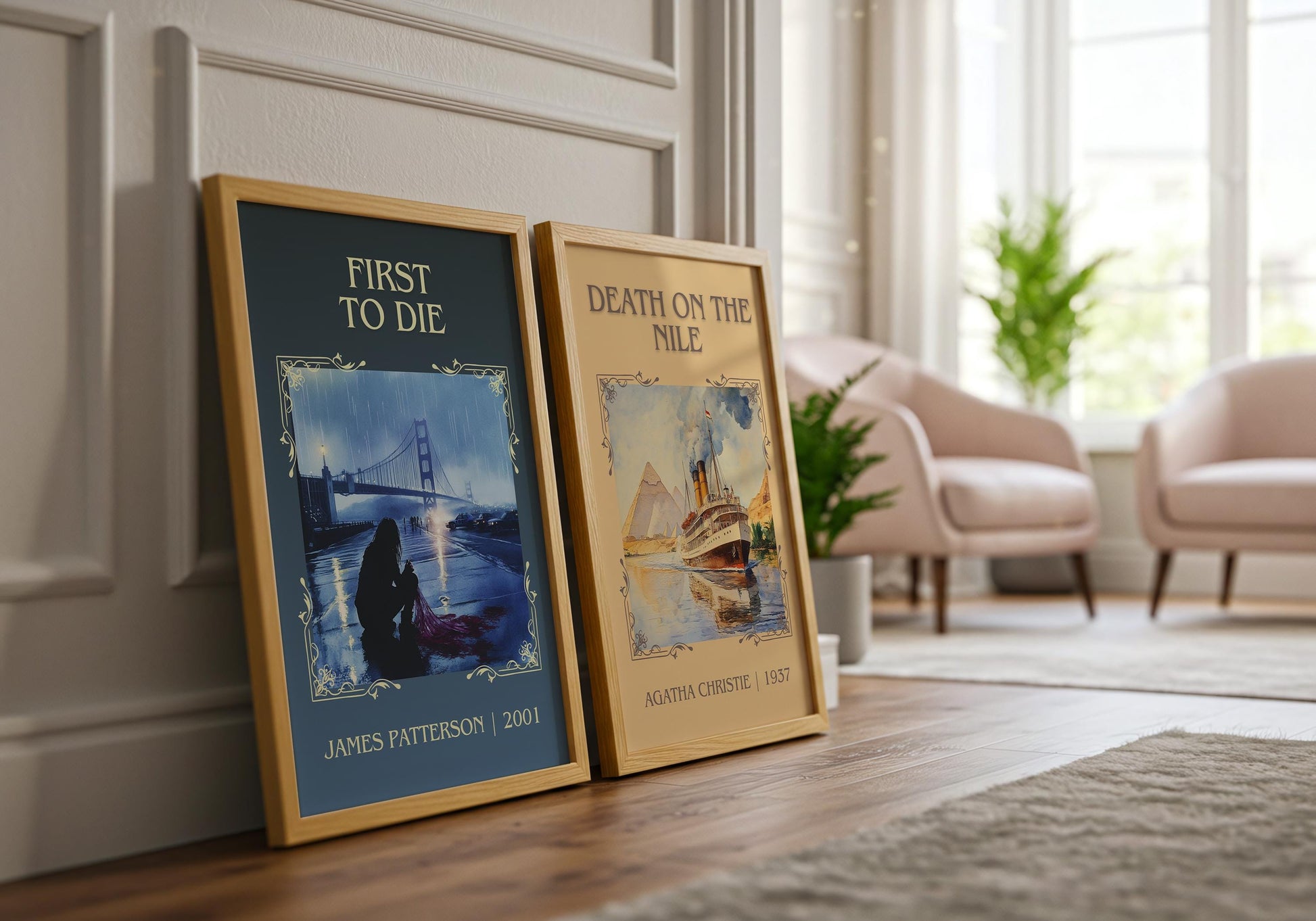 First To Die by James Patterson | Descriptive Book Poster | Minimalist