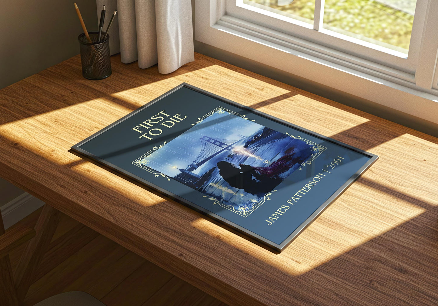 First To Die by James Patterson | Descriptive Book Poster | Minimalist