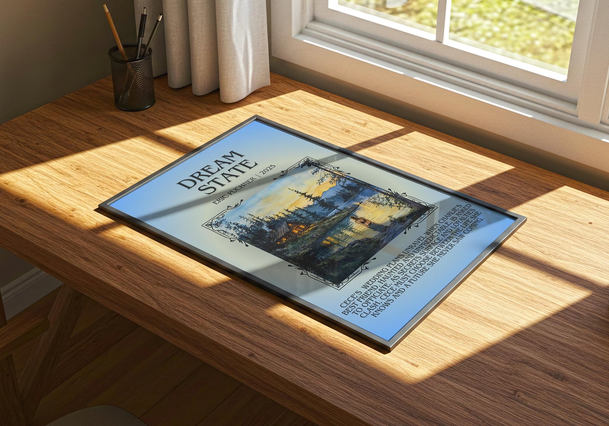 Dream State by Eric Puchner | Descriptive Book Poster | Blurby