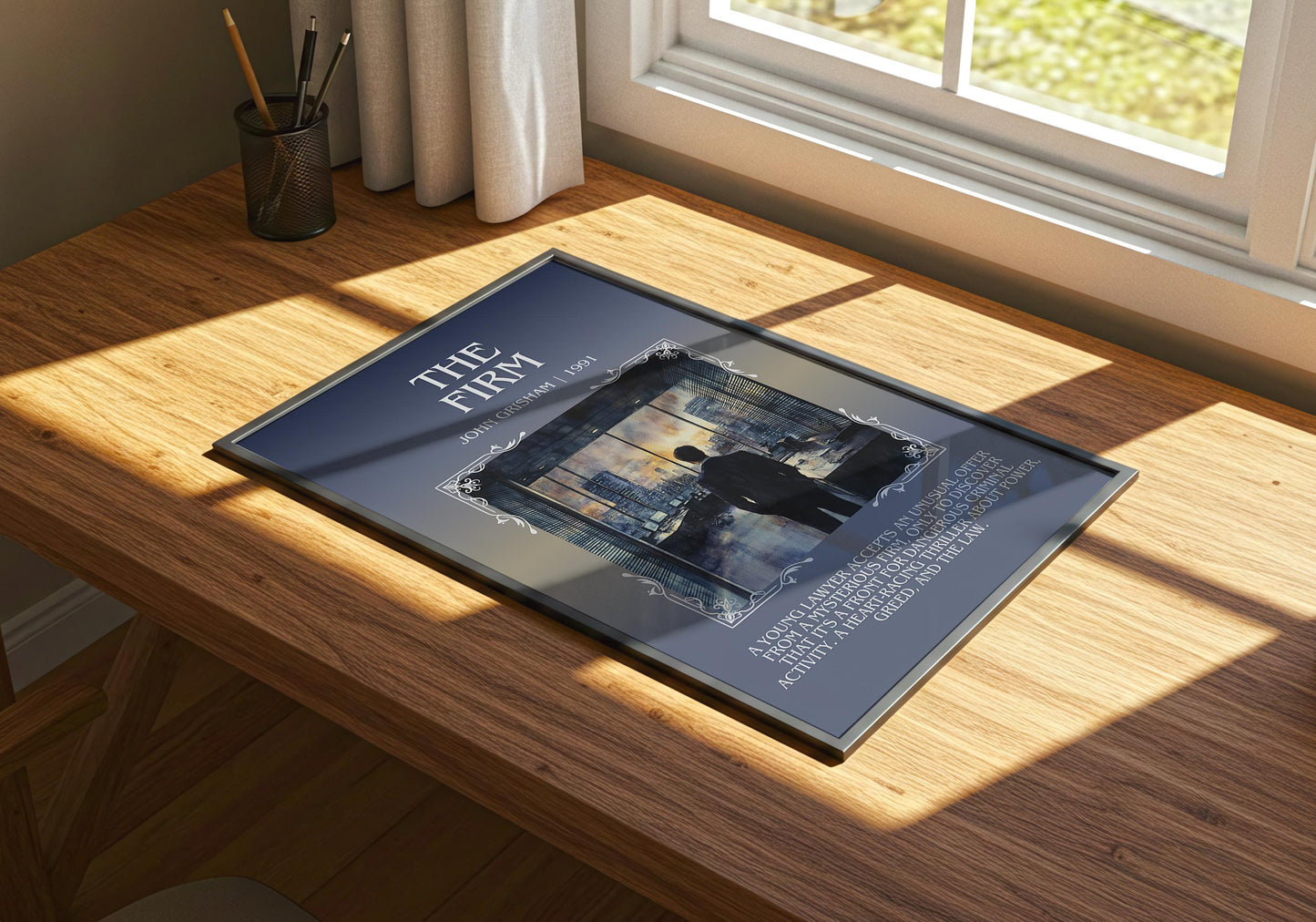 The Firm by John Grisham | Descriptive Book Poster | Blurby