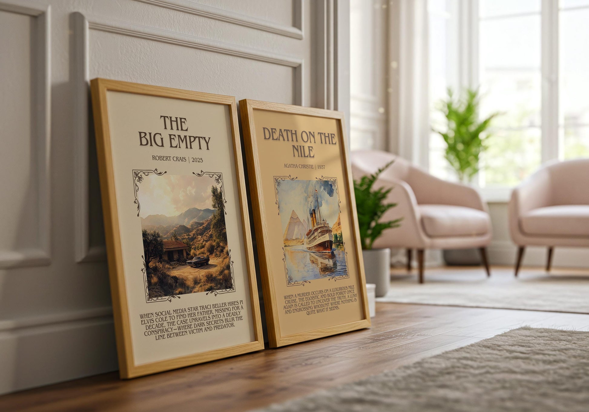 The Big Empty by Robert Crais | Descriptive Book Poster | Blurby