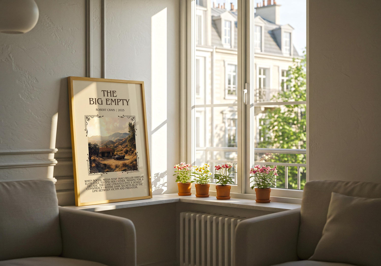 The Big Empty by Robert Crais | Descriptive Book Poster | Blurby