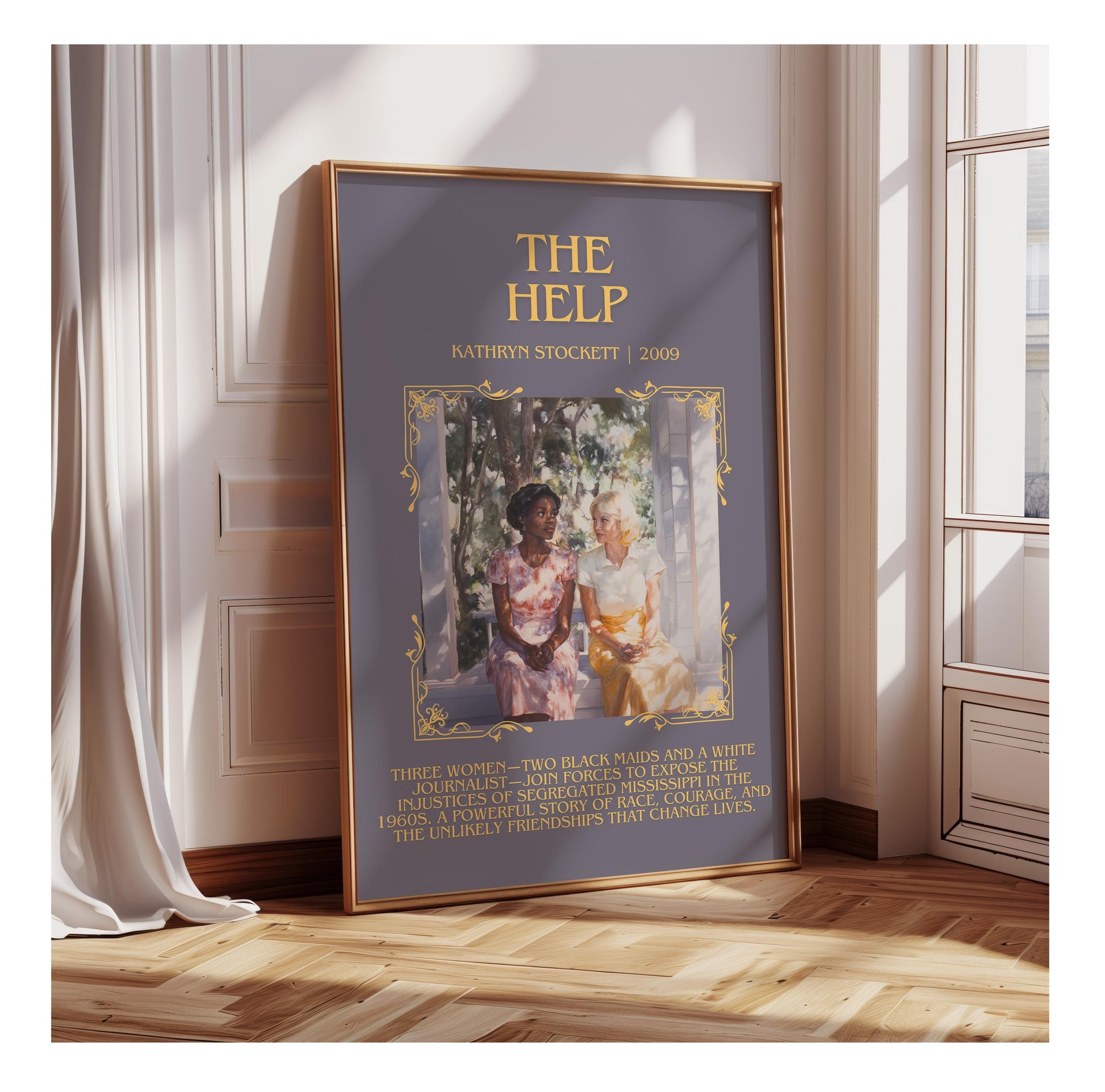 The Help by Kathryn Stockett | Descriptive Book Poster | Blurby