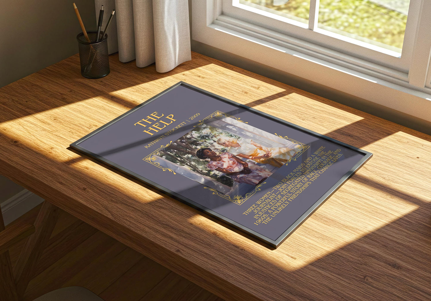 The Help by Kathryn Stockett | Descriptive Book Poster | Blurby