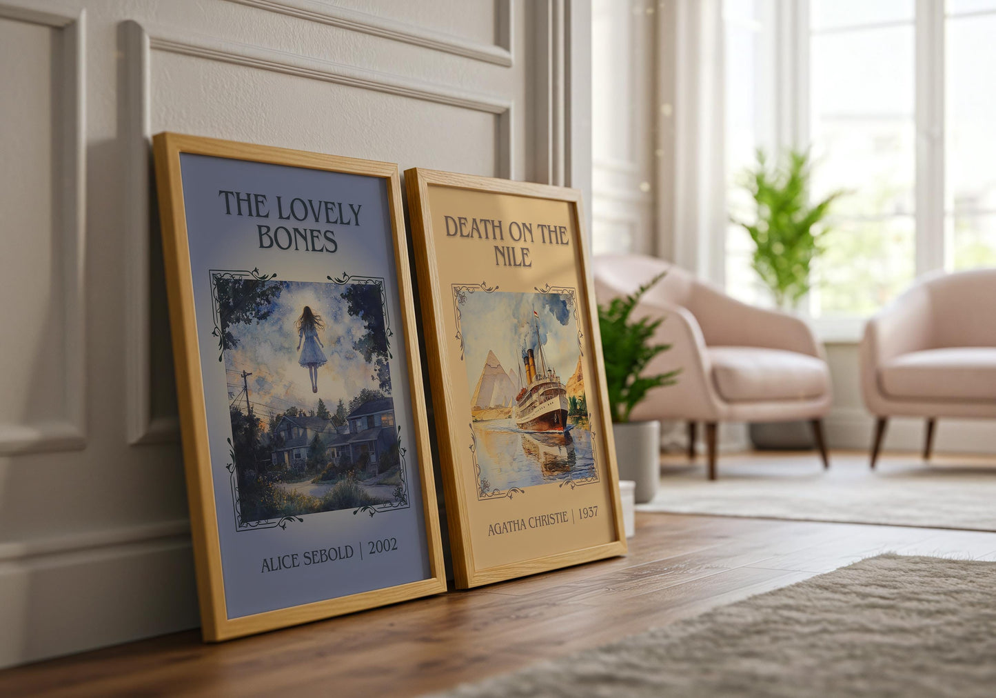 The Lovely Bones by Alice Sebold | Descriptive Book Poster | Minimalist