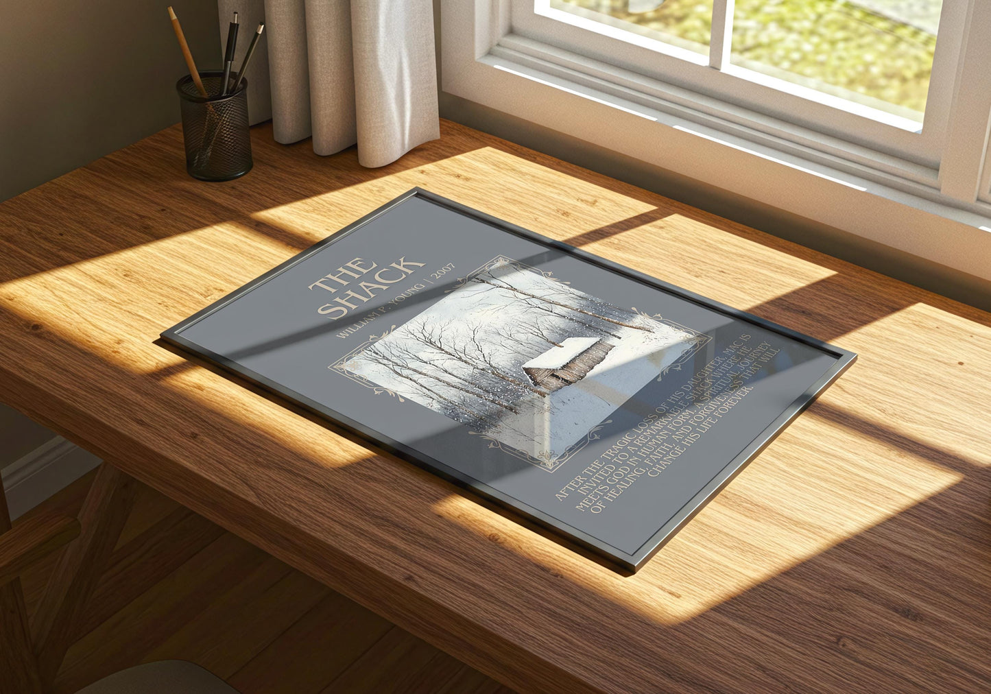 The Shack by William P. Young | Descriptive Book Poster | Blurby