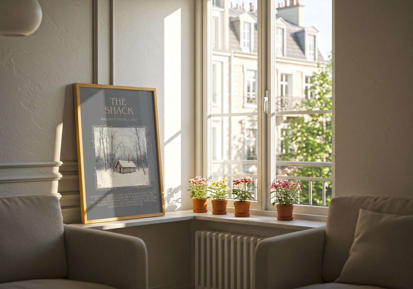 The Shack by William P. Young | Descriptive Book Poster | Blurby