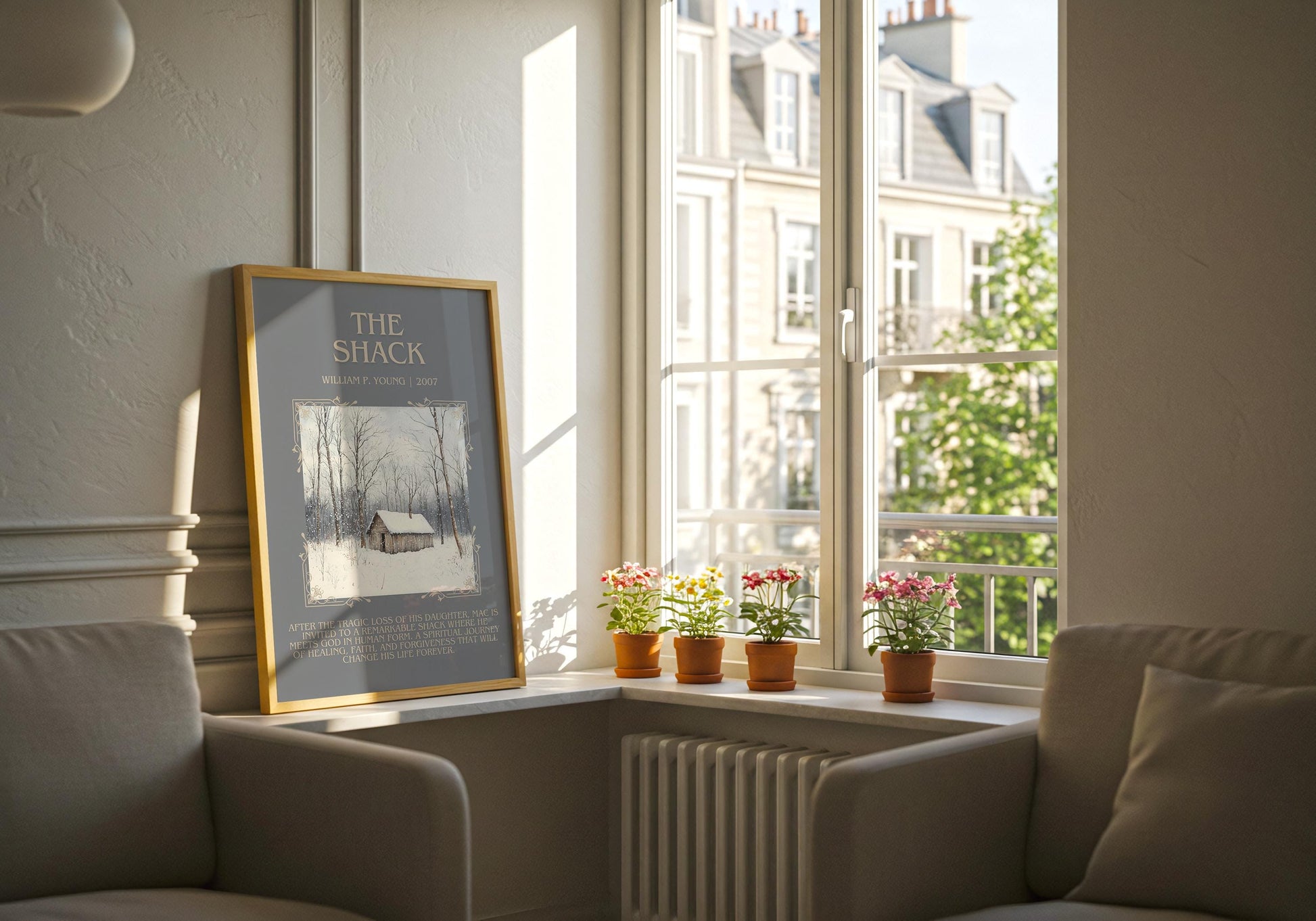 The Shack by William P. Young | Descriptive Book Poster | Blurby