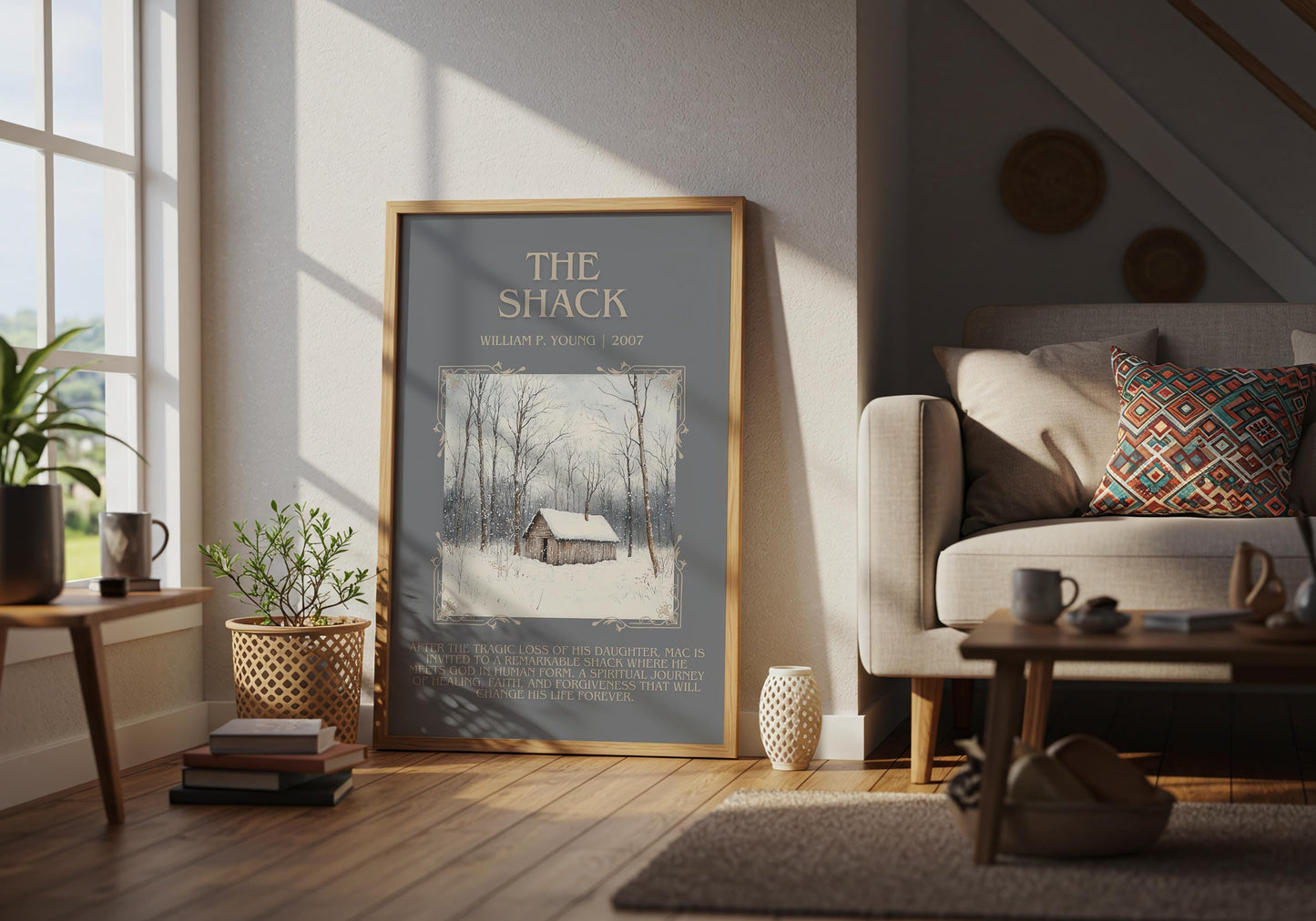 The Shack by William P. Young | Descriptive Book Poster | Blurby