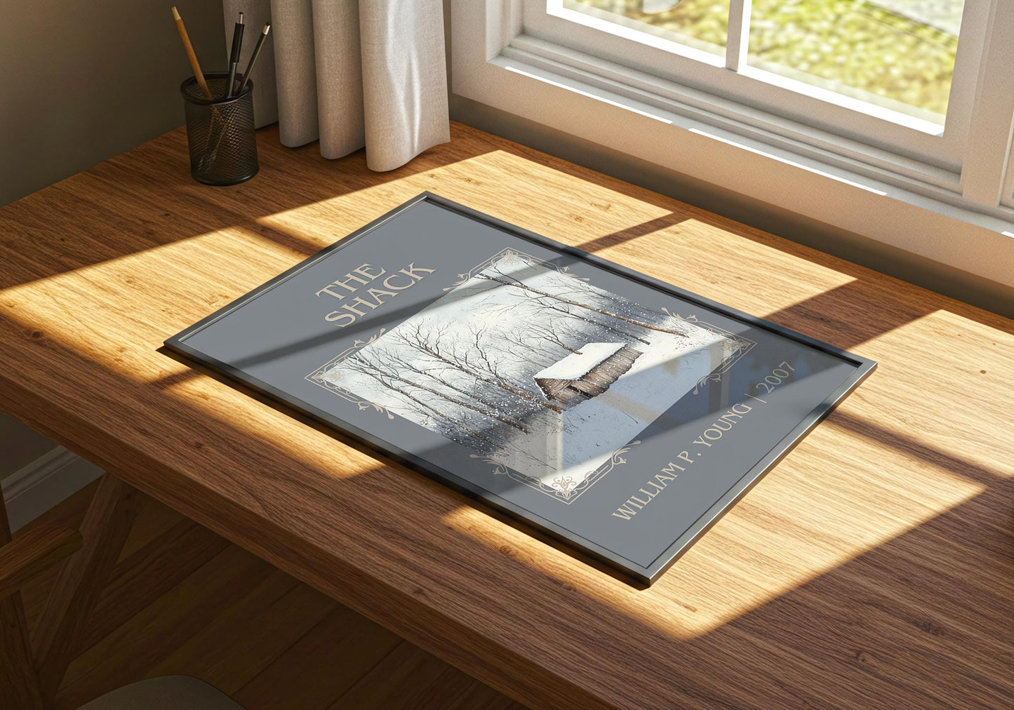 The Shack by William P. Young | Descriptive Book Poster | Minimalist