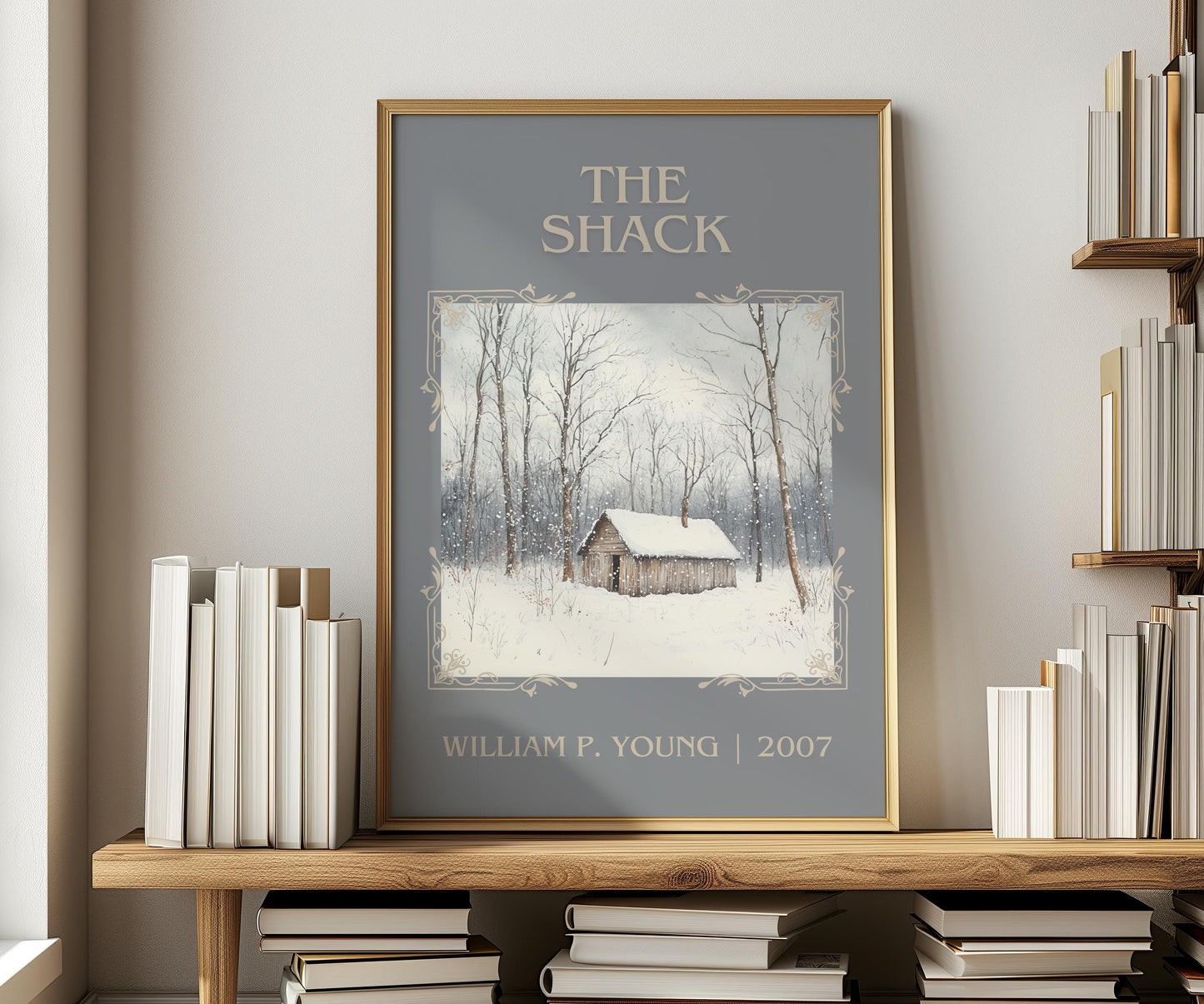 The Shack by William P. Young | Descriptive Book Poster | Minimalist
