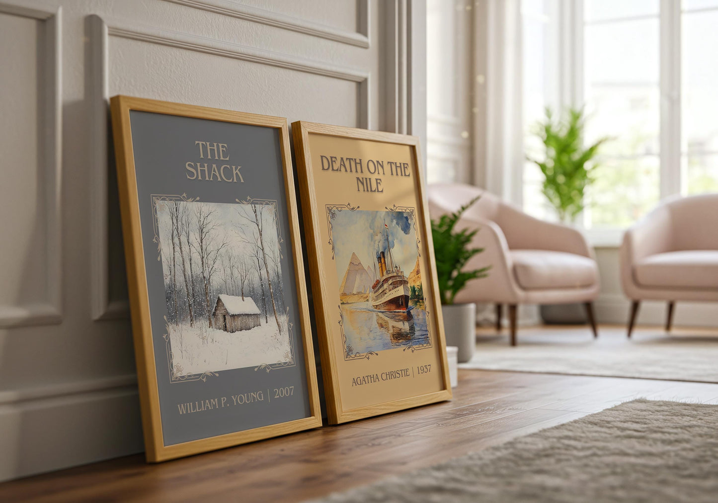 The Shack by William P. Young | Descriptive Book Poster | Minimalist