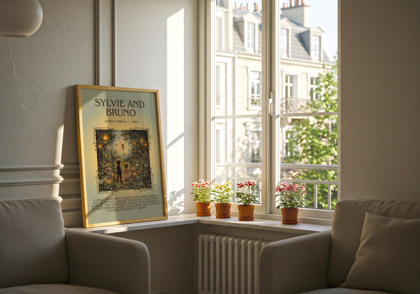 Sylvie And Bruno by Lewis Carroll | Descriptive Book Poster | Blurby