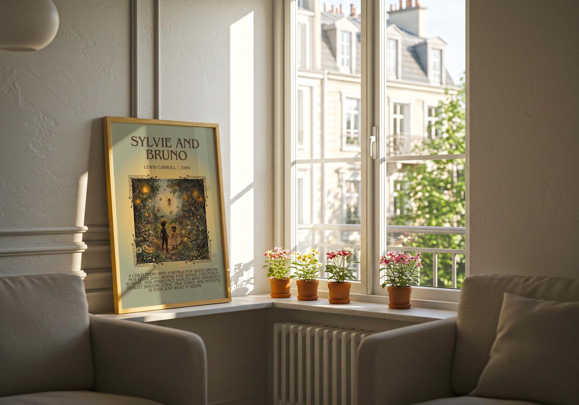 Sylvie And Bruno by Lewis Carroll | Descriptive Book Poster | Blurby