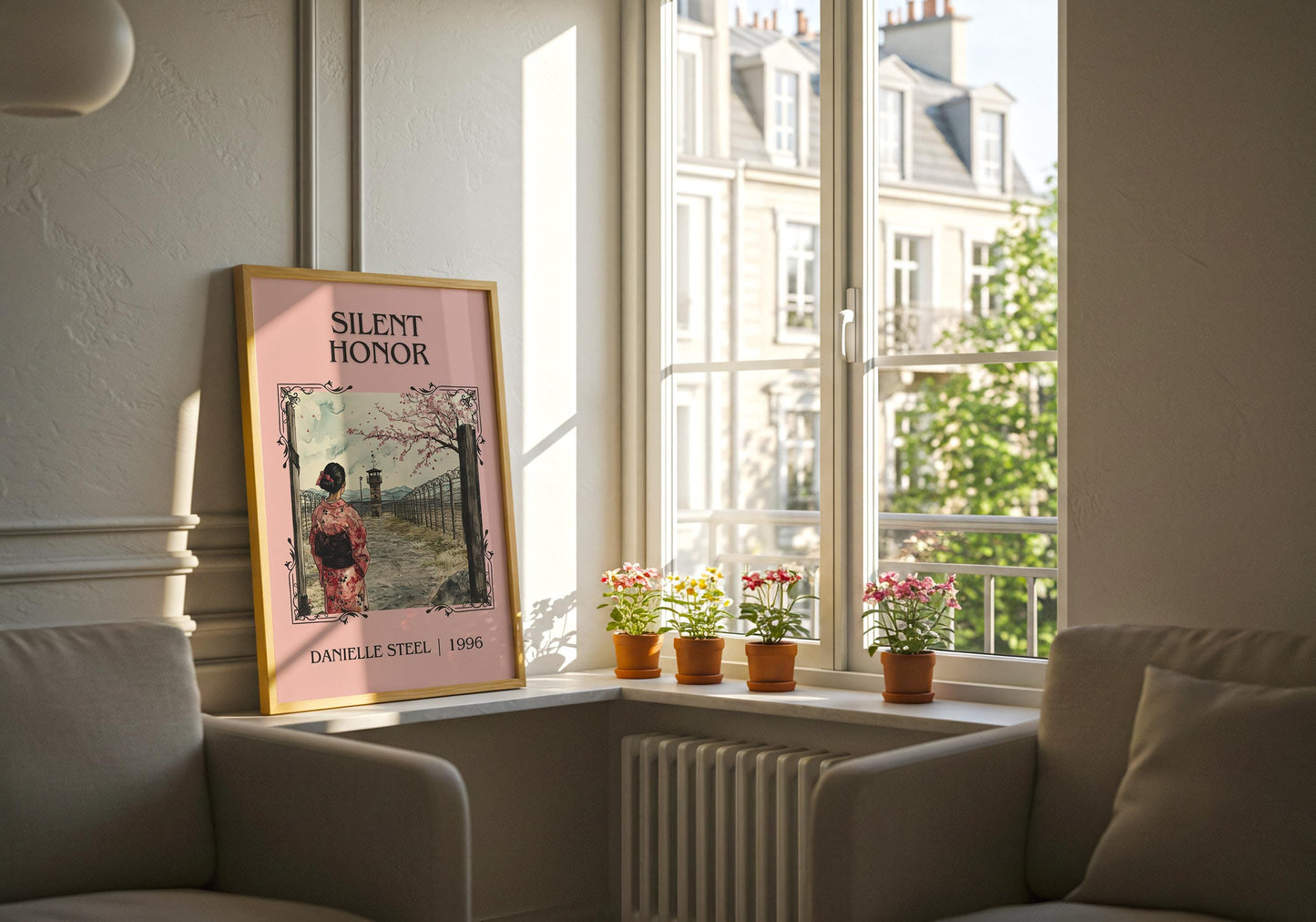 Silent Honor by Danielle Steel | Descriptive Book Poster | Minimalist