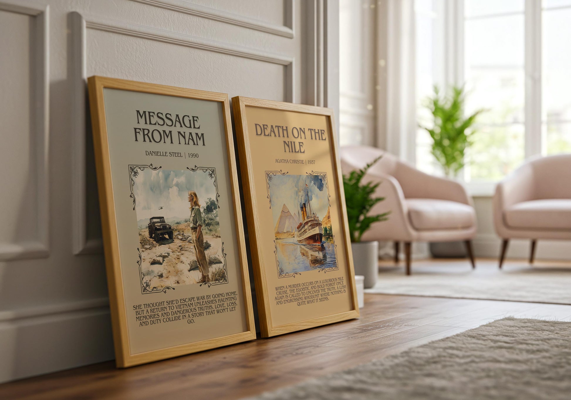 Message From Nam by Danielle Steel | Descriptive Book Poster | Blurby