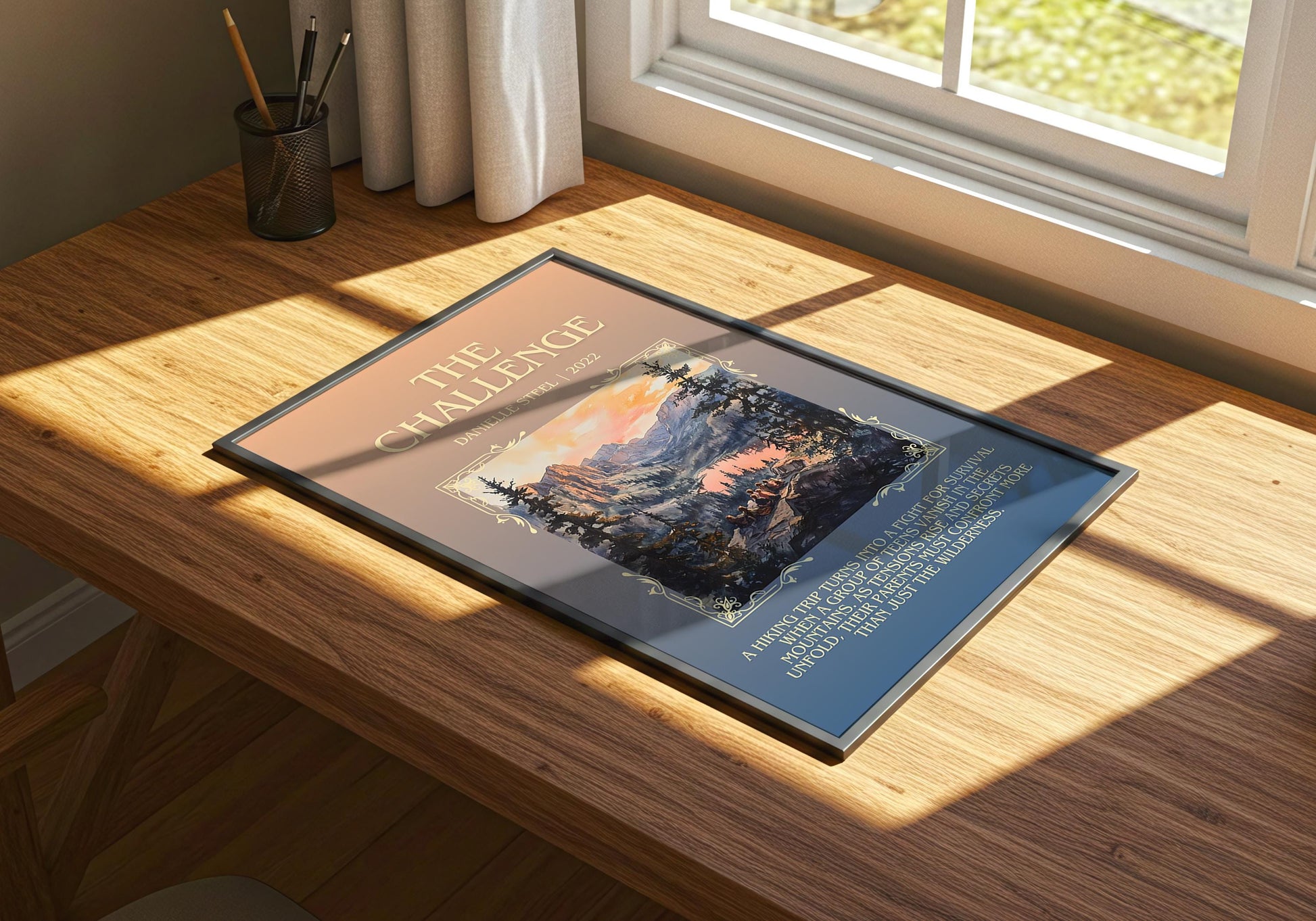 The Challenge by Danielle Steel | Descriptive Book Poster | Blurby