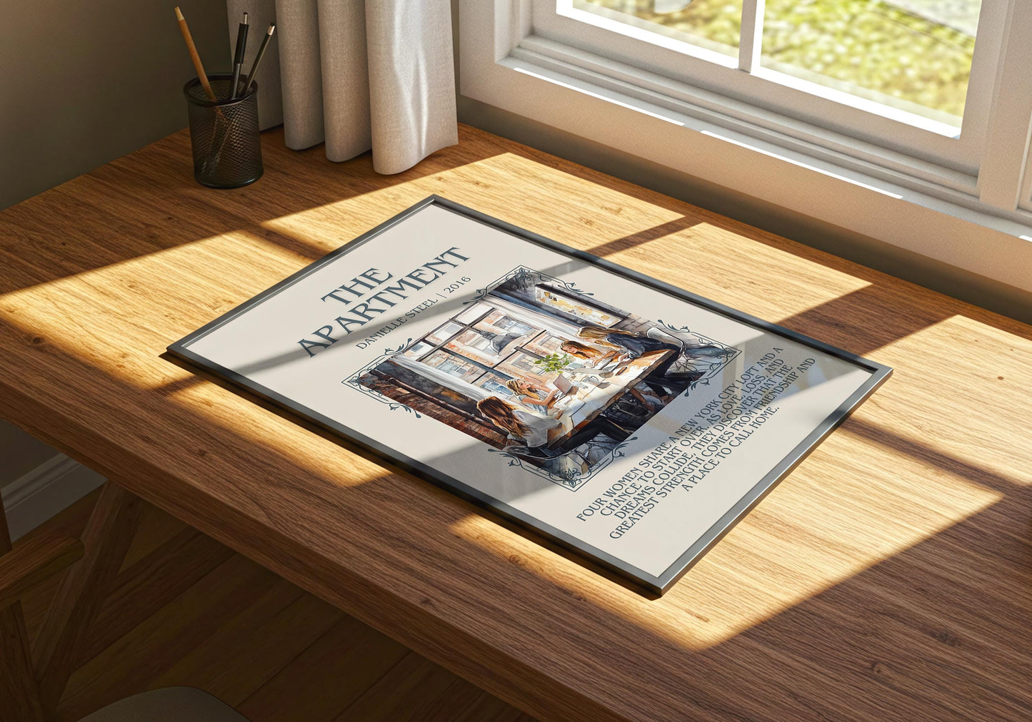 The Apartment by Danielle Steel | Descriptive Book Poster | Blurby