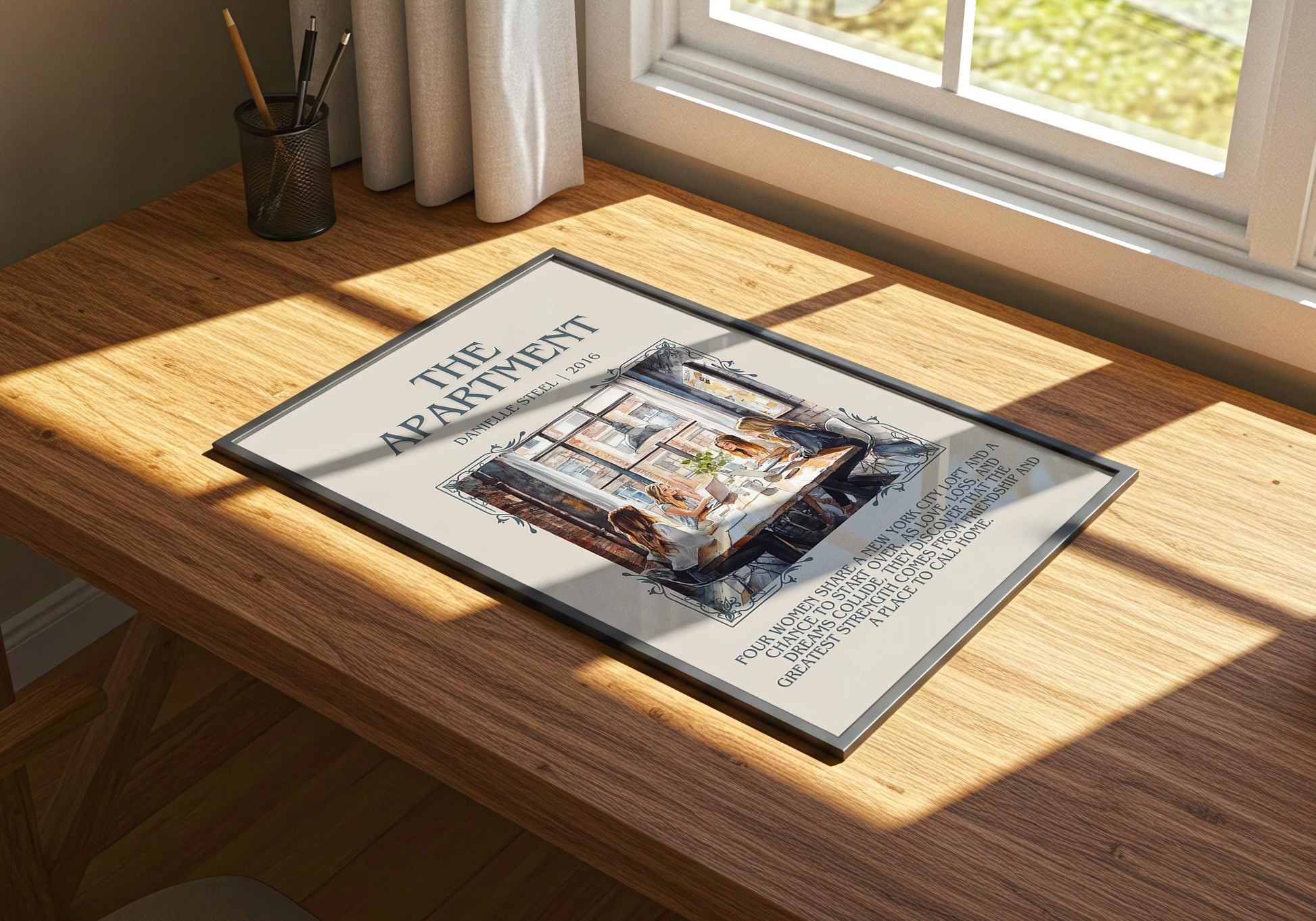 The Apartment by Danielle Steel | Descriptive Book Poster | Blurby