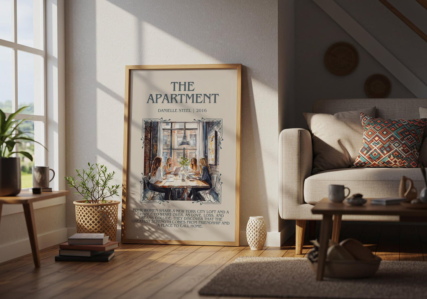 The Apartment by Danielle Steel | Descriptive Book Poster | Blurby