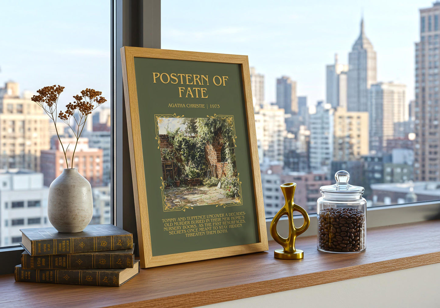 Postern Of Fate by Agatha Christie | Descriptive Book Poster | Blurby