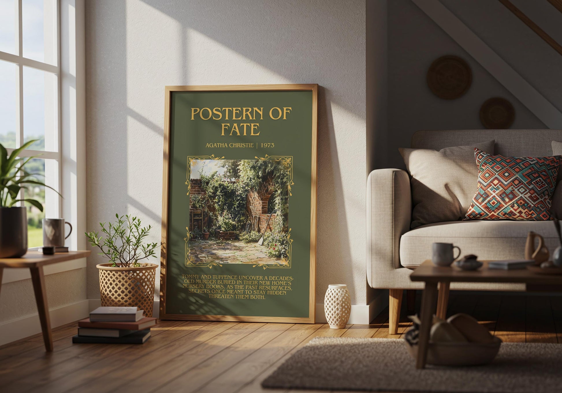 Postern Of Fate by Agatha Christie | Descriptive Book Poster | Blurby