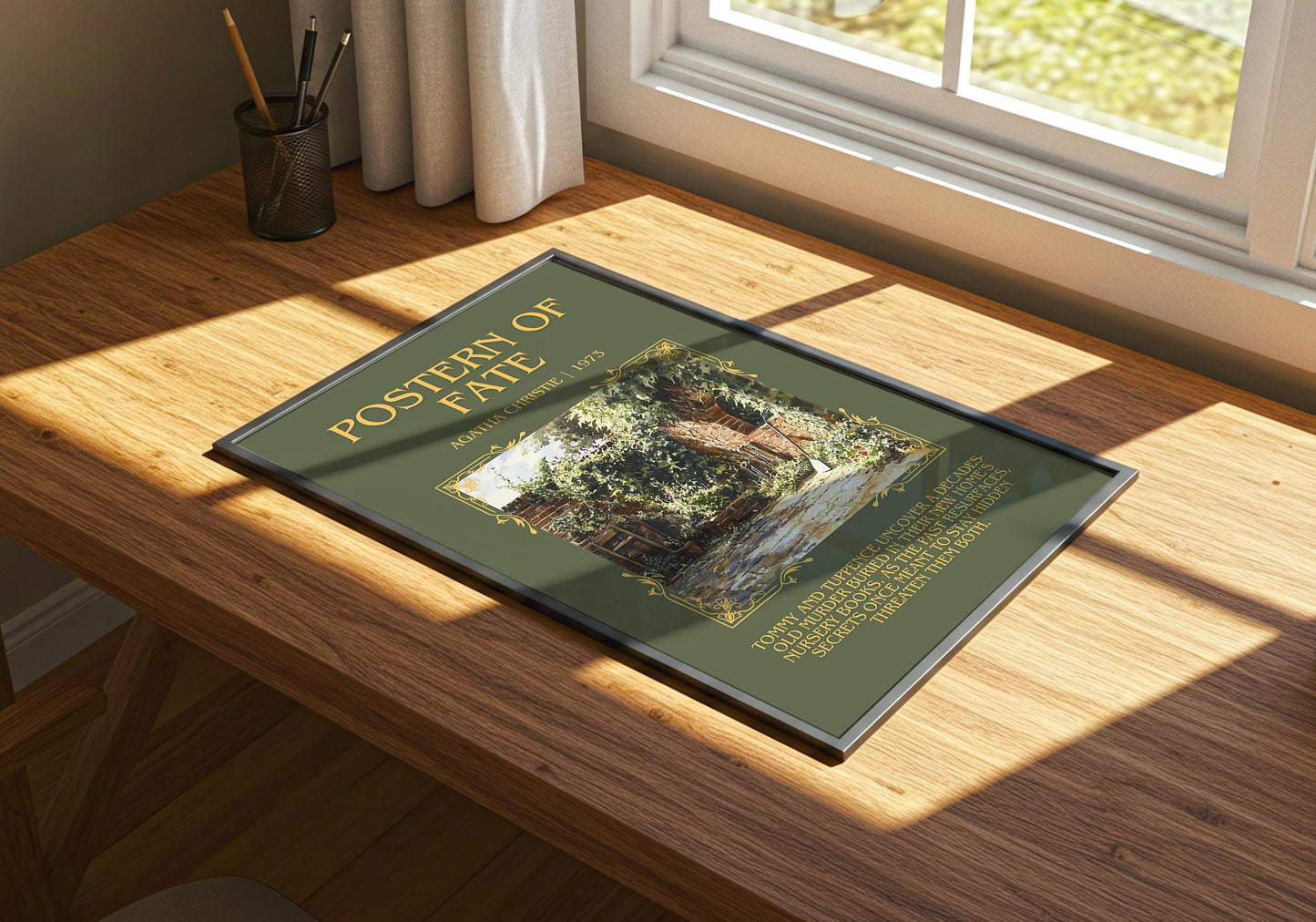 Postern Of Fate by Agatha Christie | Descriptive Book Poster | Blurby