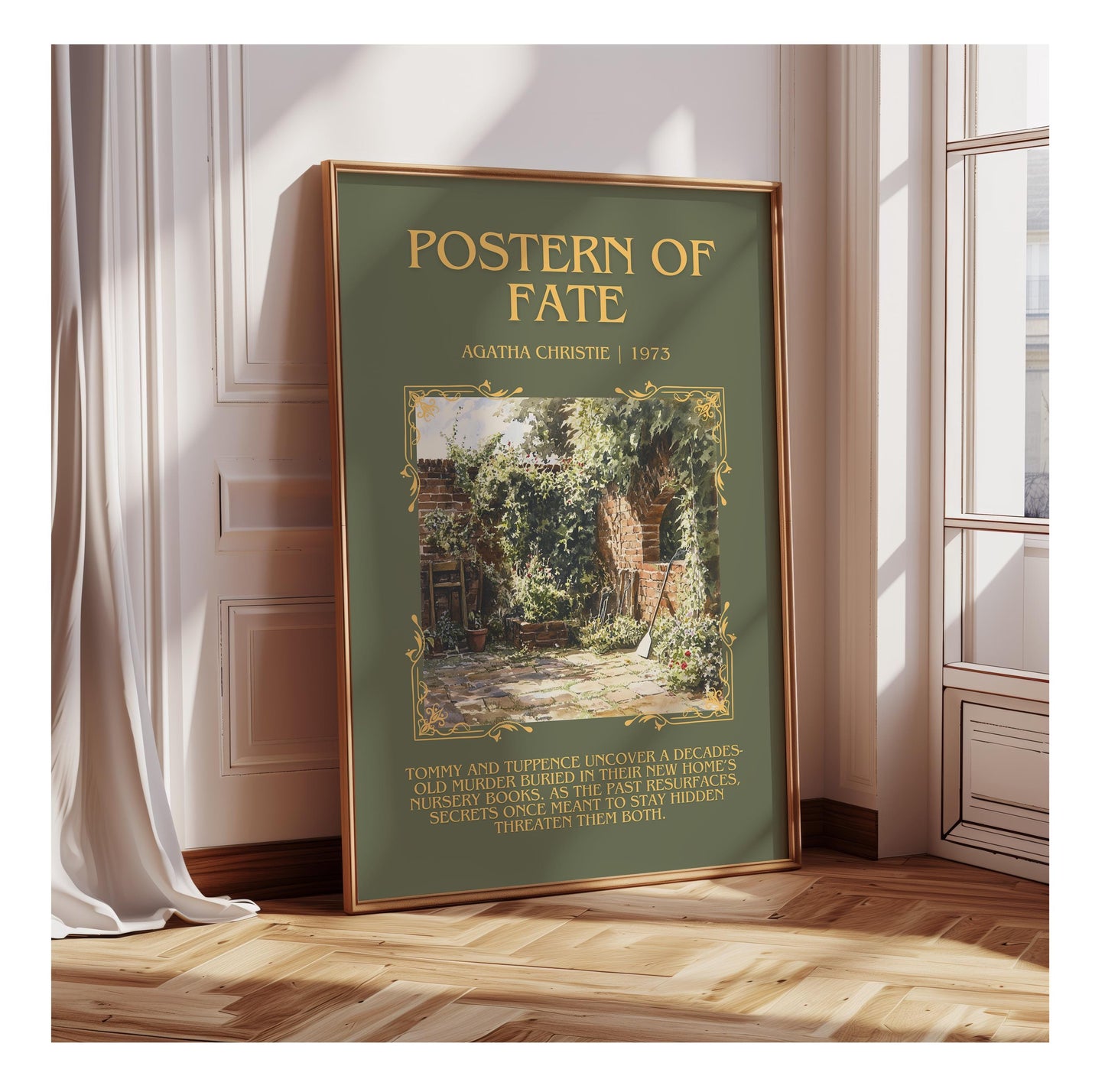Postern Of Fate by Agatha Christie | Descriptive Book Poster | Blurby