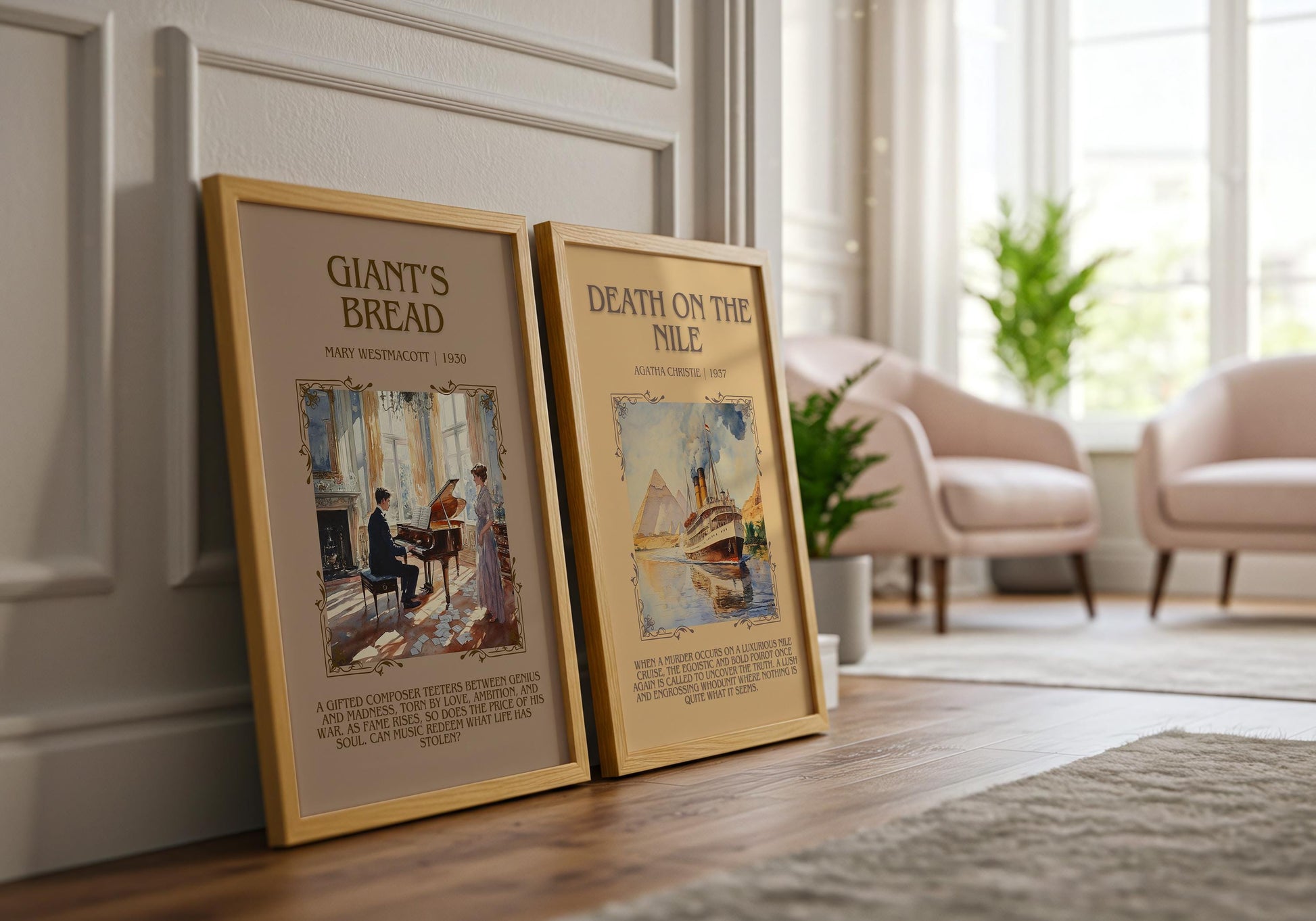 Giant's Bread by Mary Westmacott | Descriptive Book Poster | Blurby